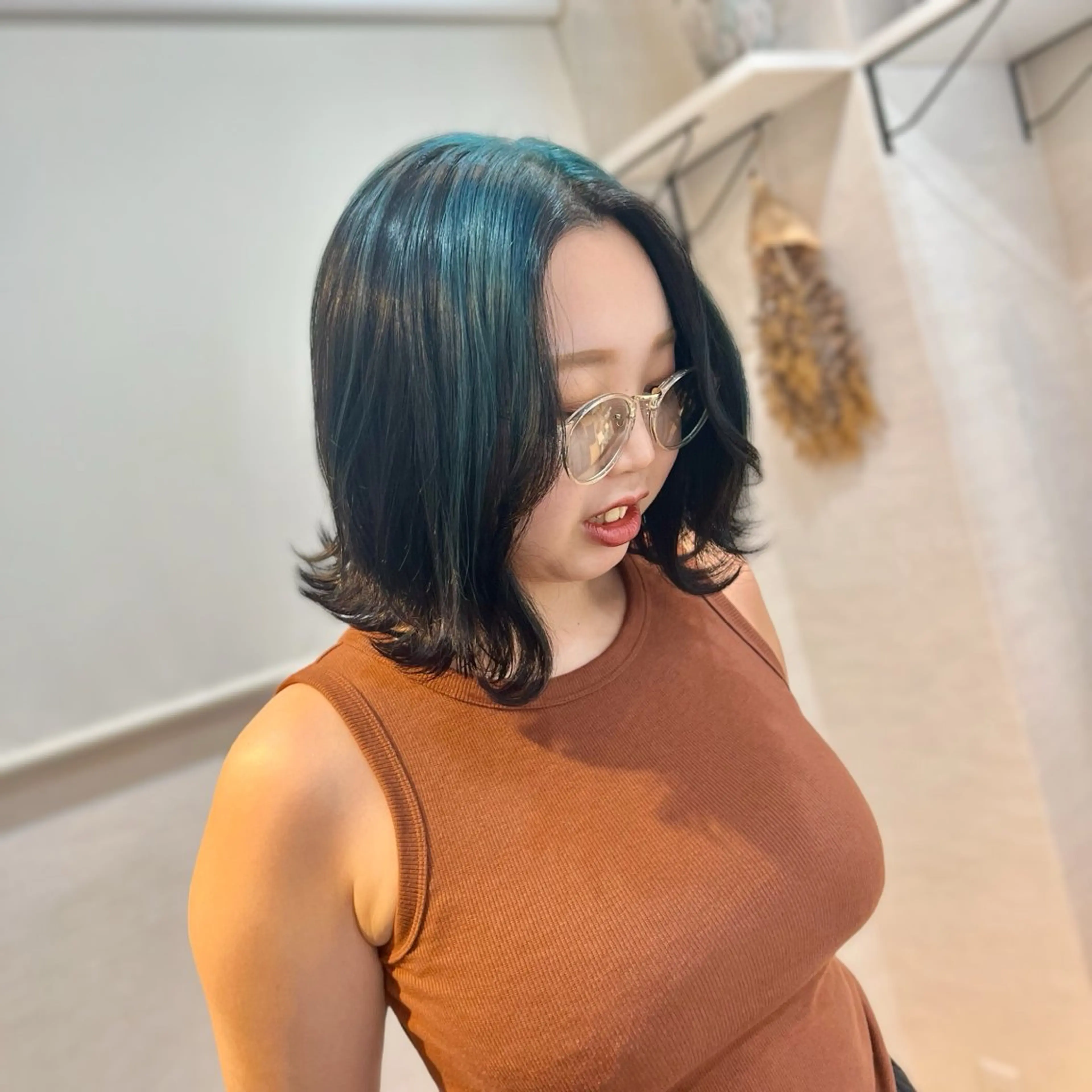 カラー ブリーチ ケアブリーチ ダブルカラー インナーカラー hair salon N所属・透明感カラー/艶髪 🌷ちばなお🌷のヘアスタイル