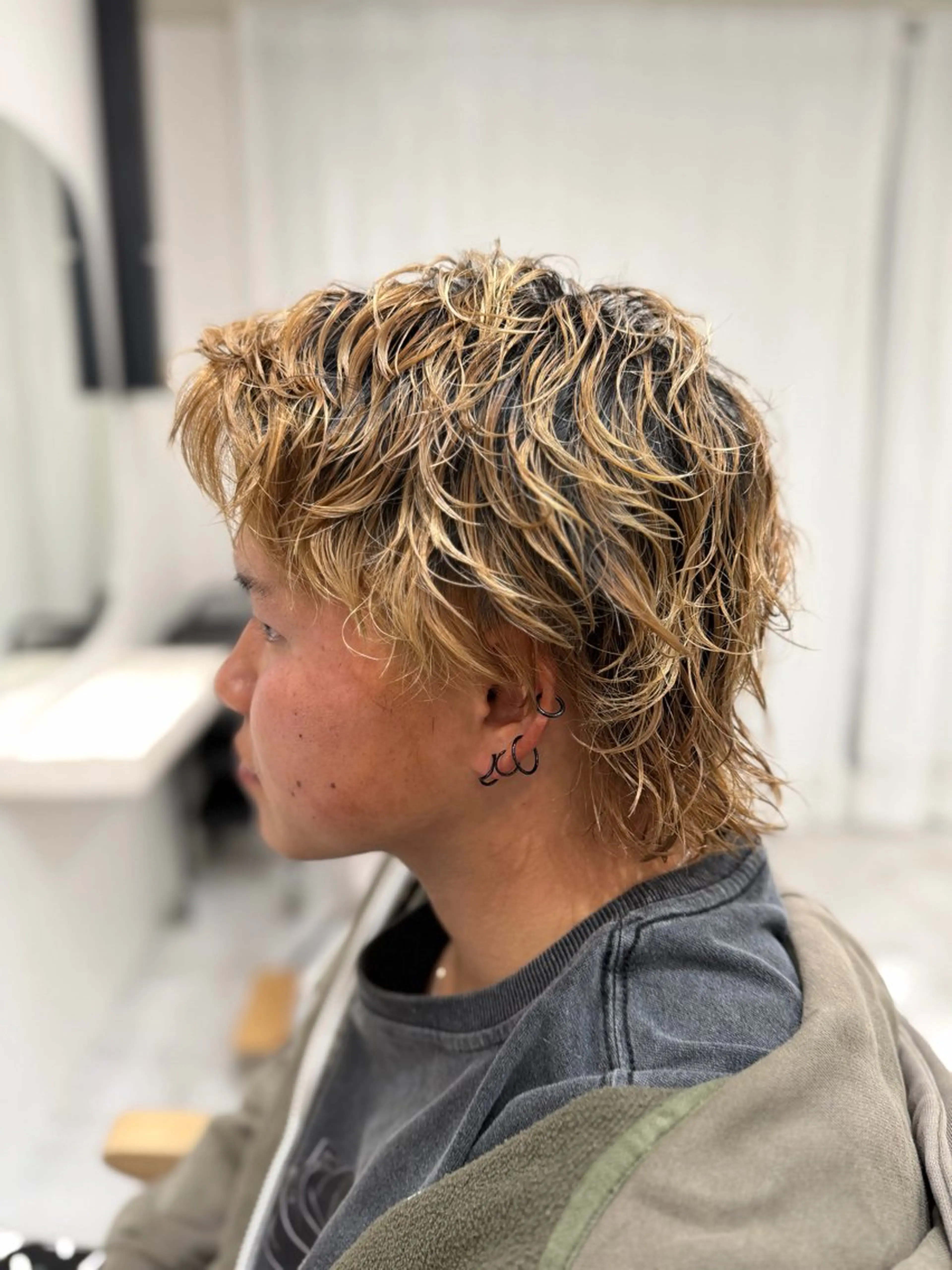パーマ メンズ カット パーマ 城崎如哉/ /メンズスタイルのヘアスタイル