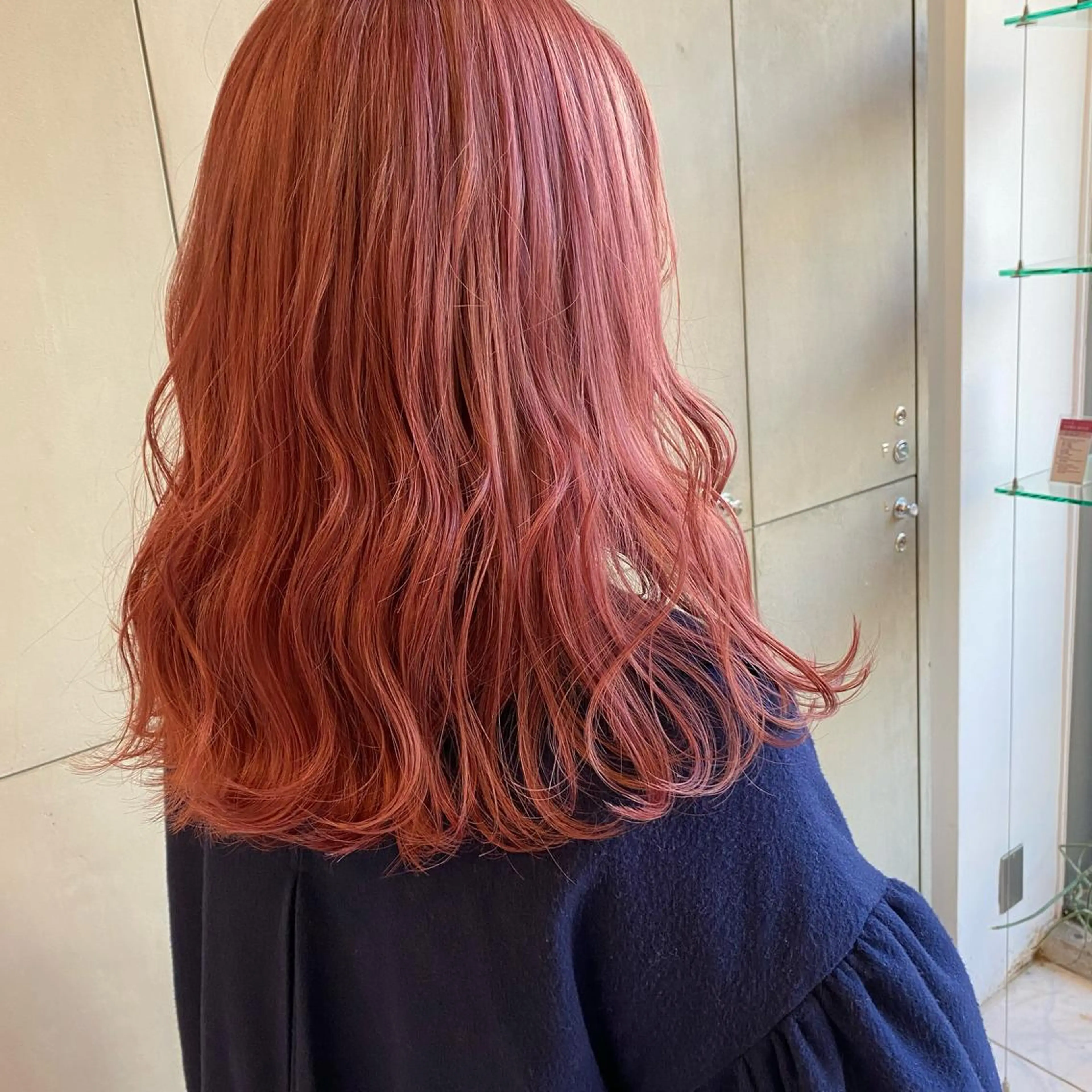 ロング ヘアカラー ｱｵﾇﾏﾐﾕ☁️ /ボブ/ハイトーン/のヘアスタイル