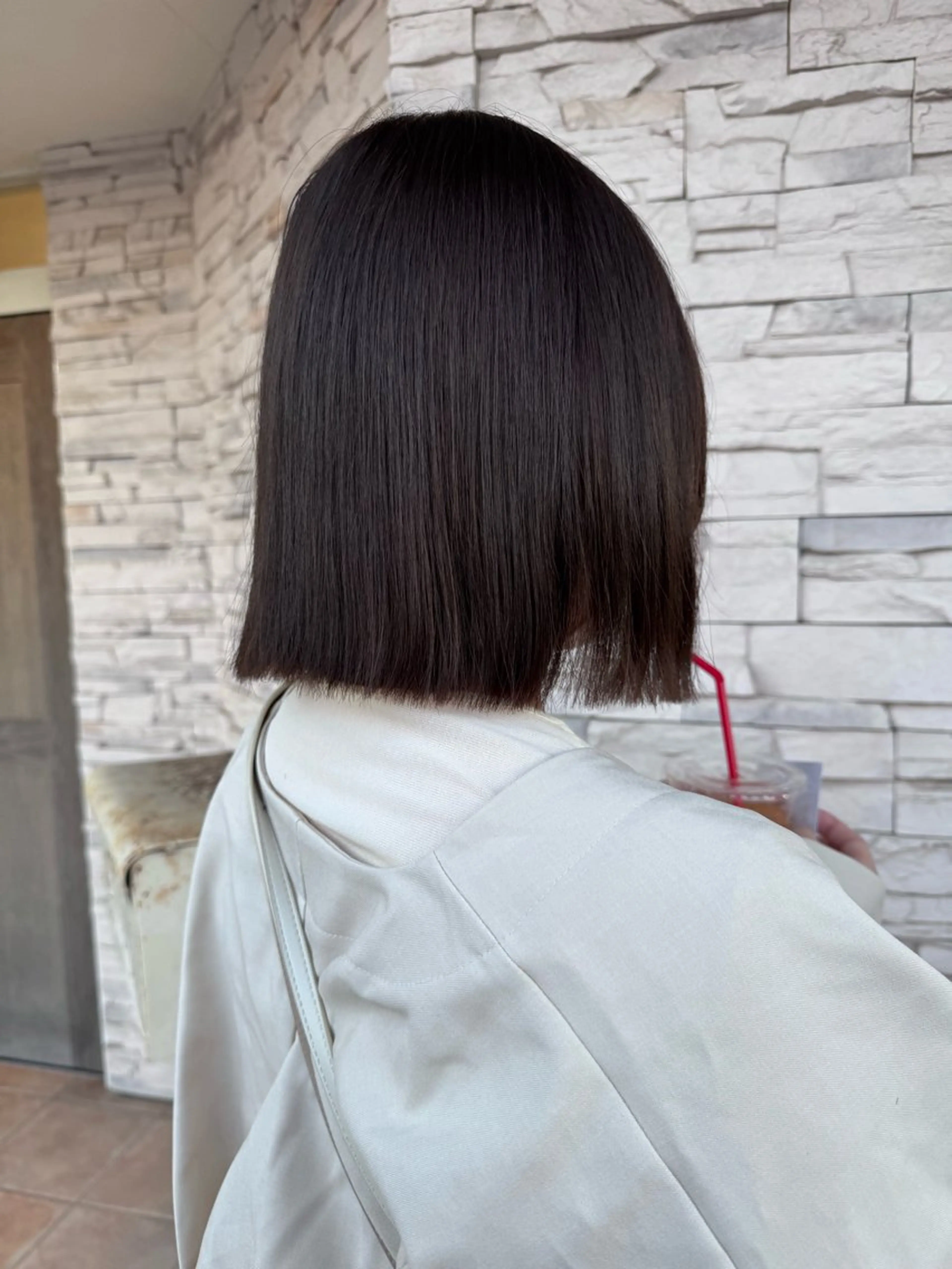 ミディアム カット パーマモデル募集中 渥美翔人のヘアスタイル