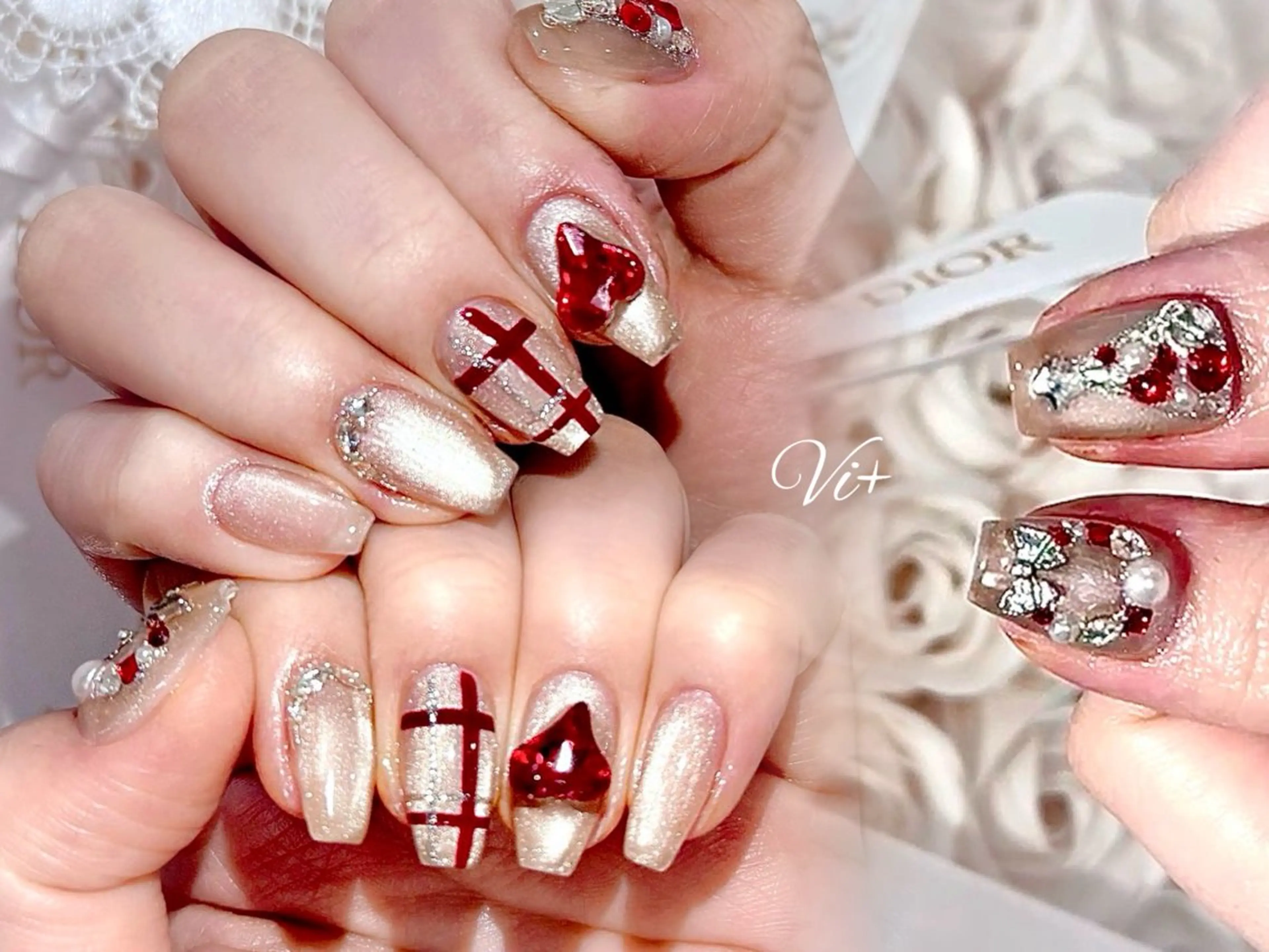 ネイル ハンドネイル ✨Nailsalon Vi+✨のネイルデザイン