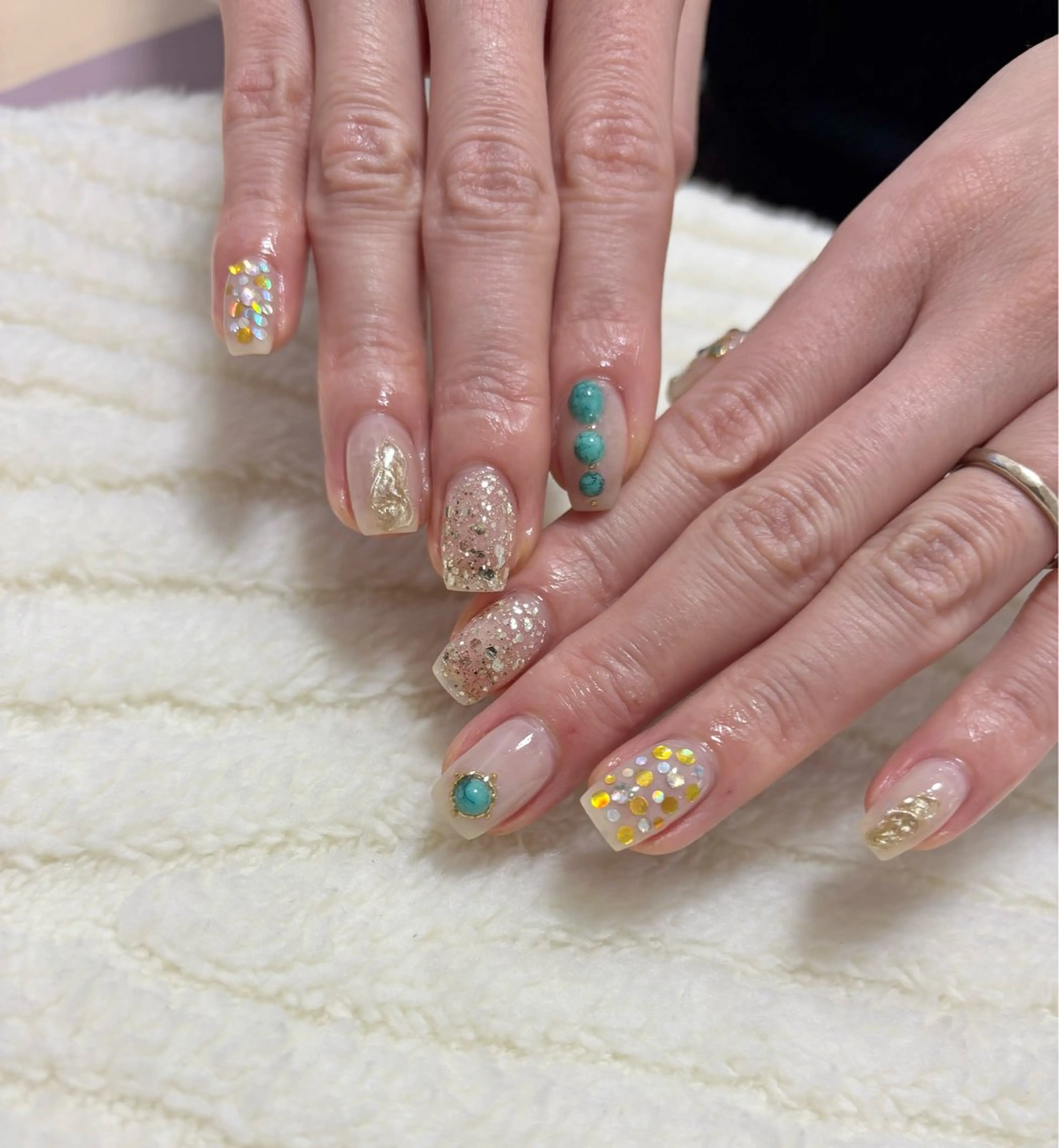 ネイル ニュアンスネイル わたなべ さやかのネイルデザイン