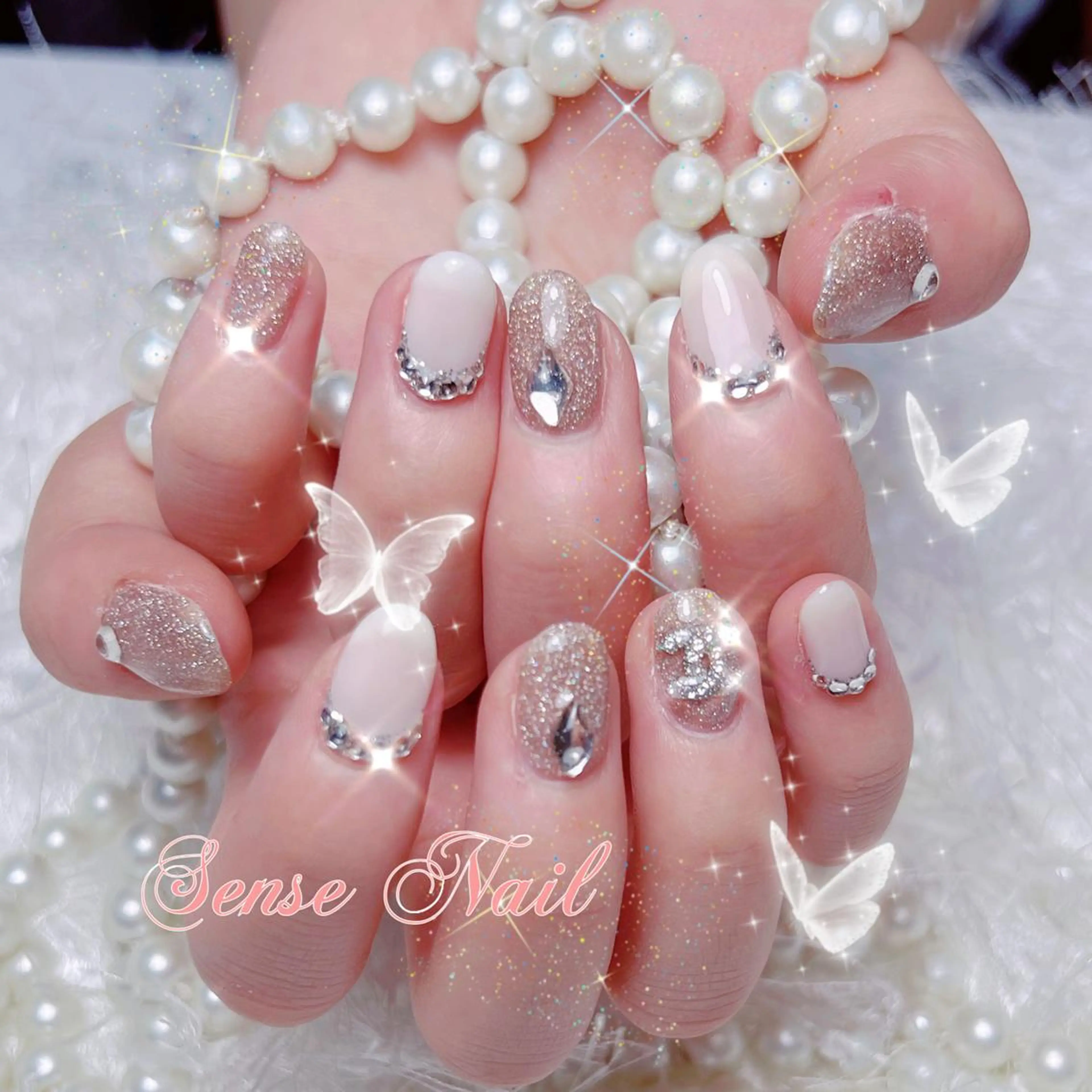 ネイル ハンドネイル ハンドケア 🎀Sense Nail渋谷店🎀のネイルデザイン