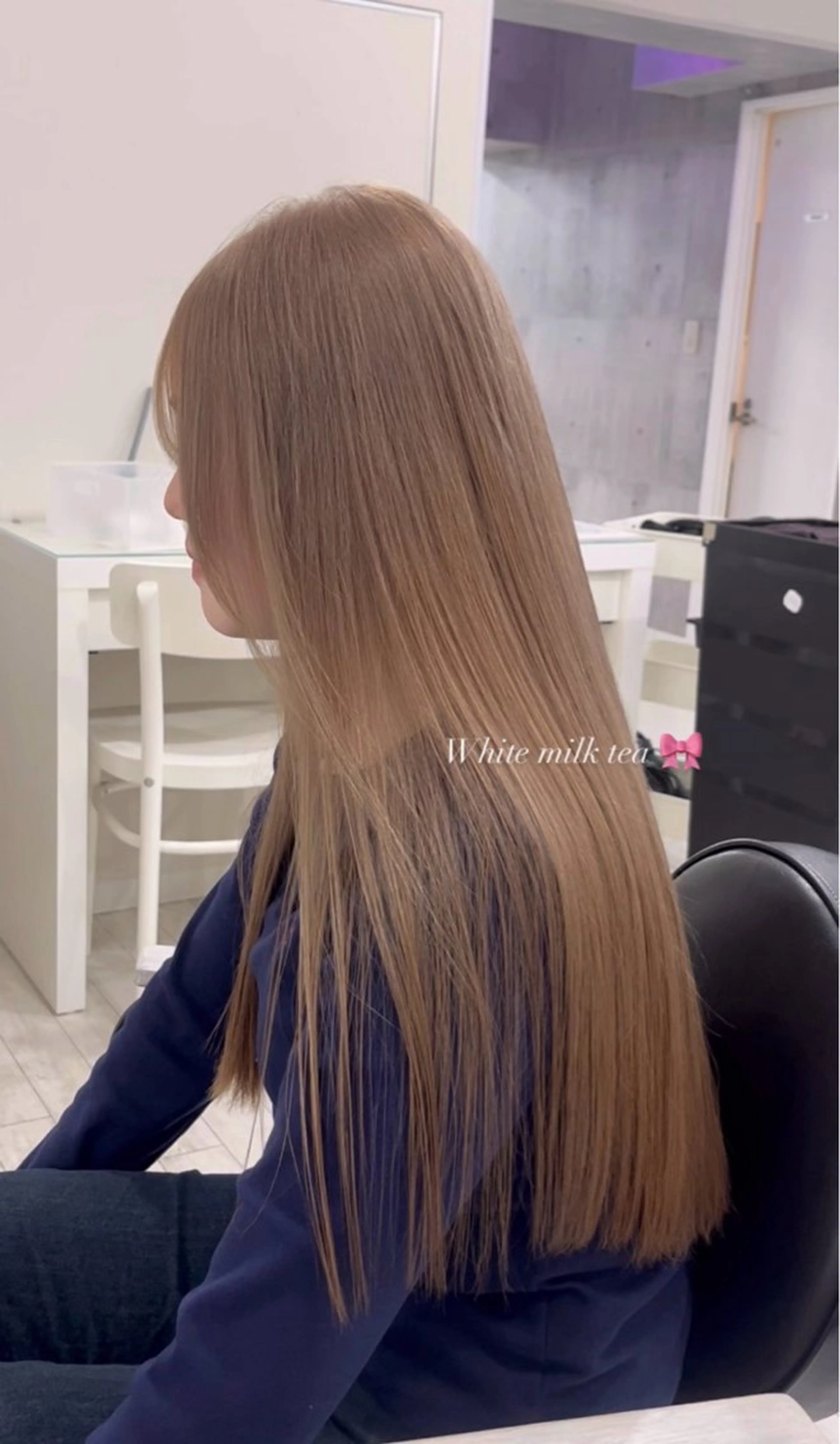 ロング カラー ハイトーン/ゆるふわ 🎨𖥔ׁTOMO♡のヘアスタイル