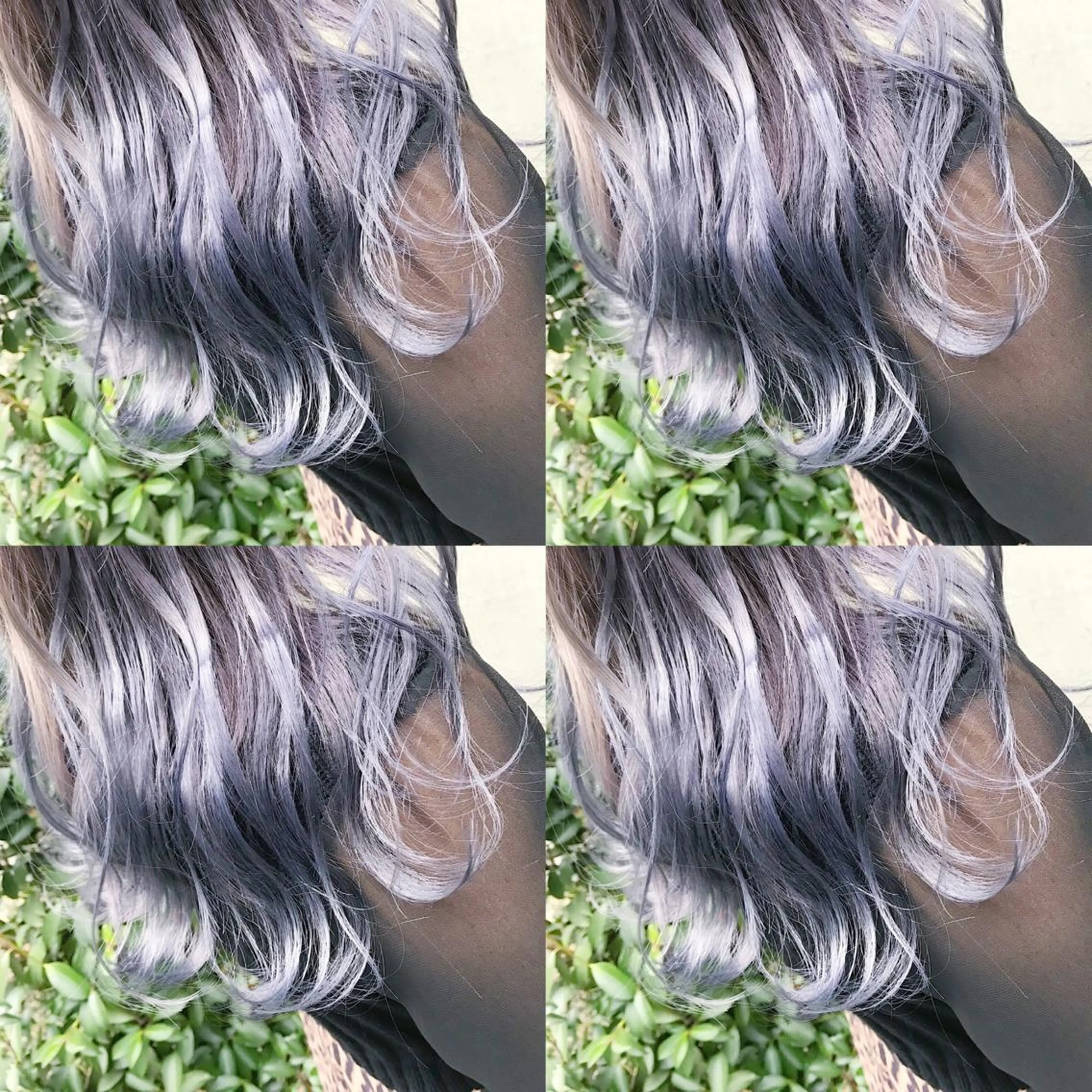 セミロング カラー ヘアアレンジ ヘアカラー トリートメント TAKUMAブリーチ /切りっぱなし🪽のヘアスタイル