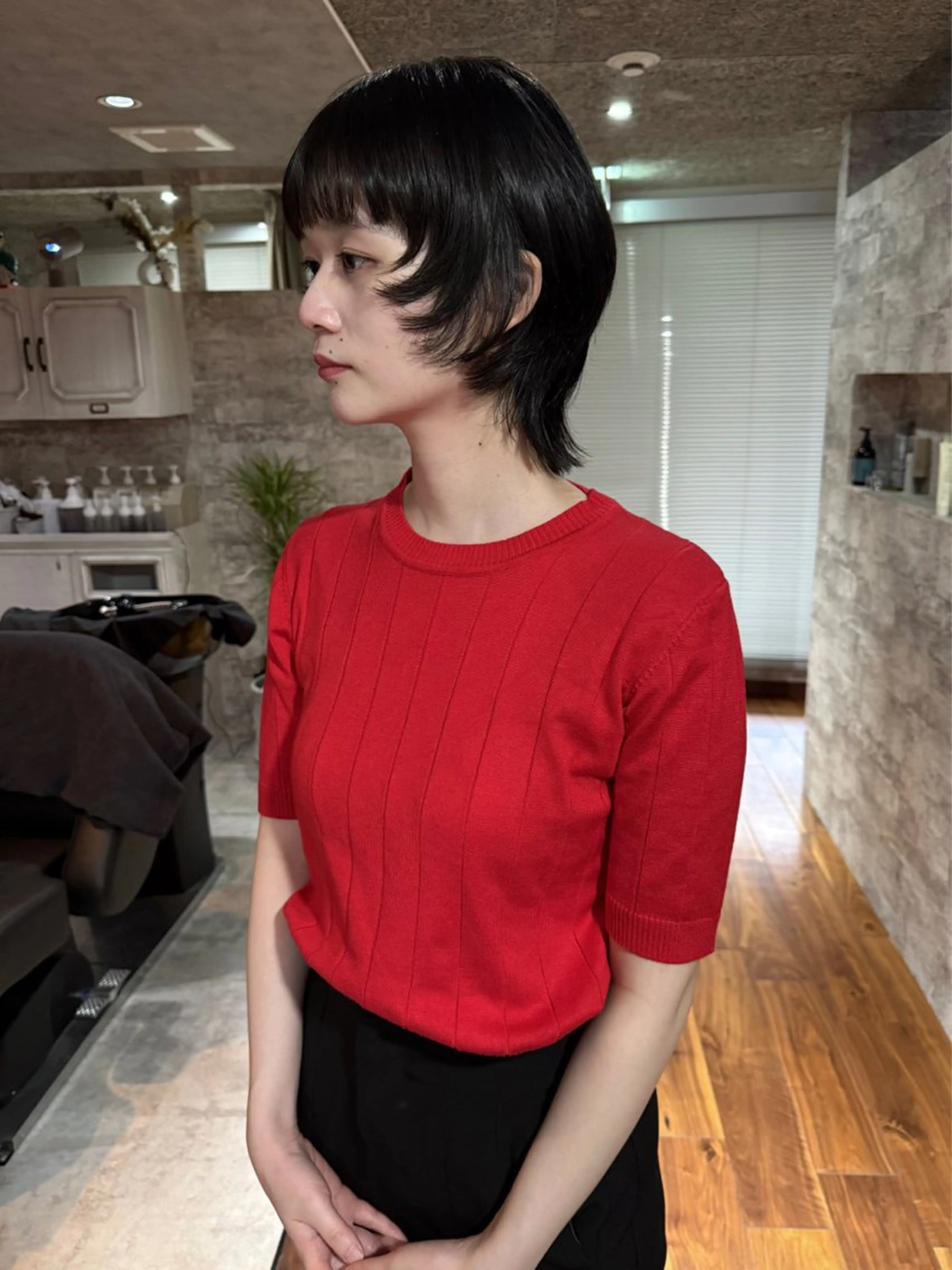 ショート カラー カット ヘアカラー トリートメント mai / linoah˚✧のヘアスタイル