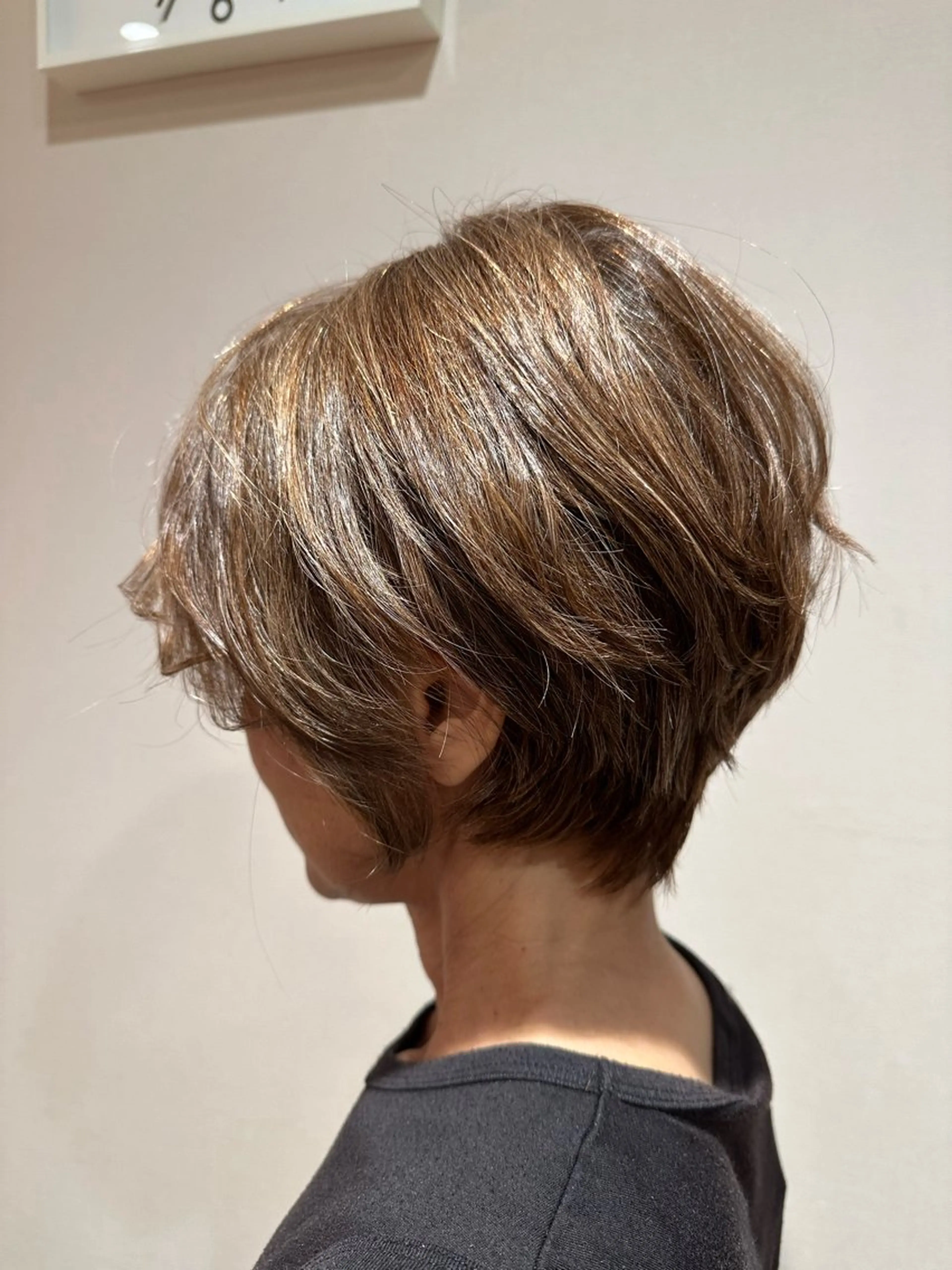 ショート 韓国風ﾊﾟｰﾏ❁﻿ fu-ka❁艶ｶﾗｰのヘアスタイル