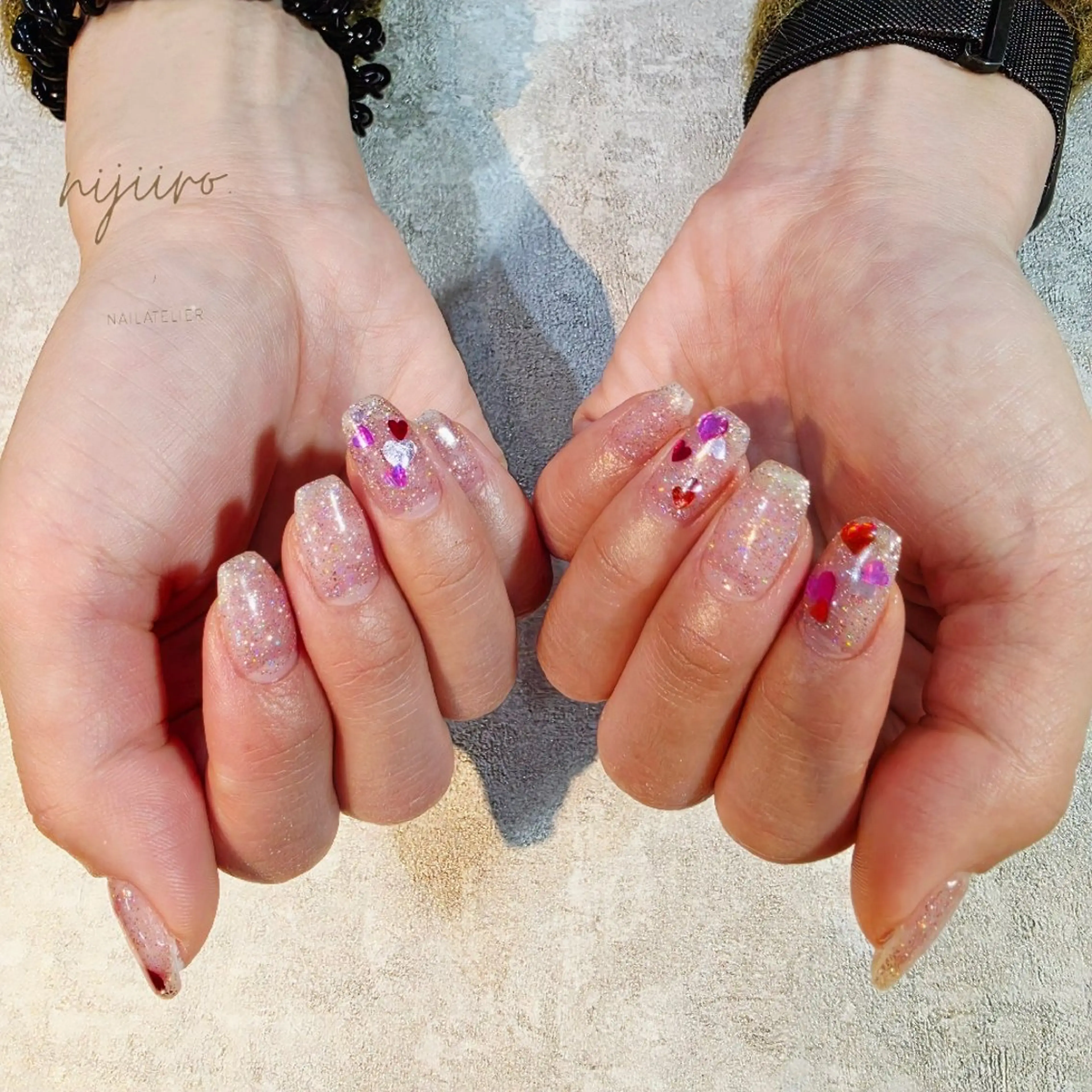 ネイル ハンドネイル nailatelier nijiiro.所属・nijiiro🌈 サトウのネイルデザイン