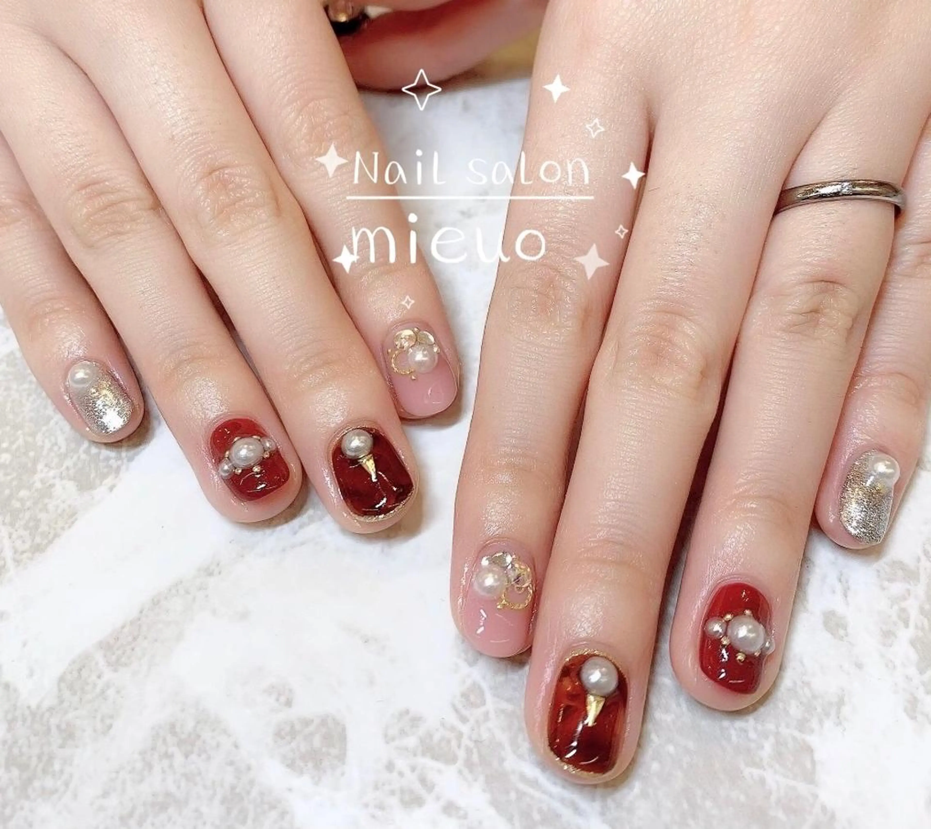 ネイル ハンドネイル ネイルサロン ミューオのネイルデザイン