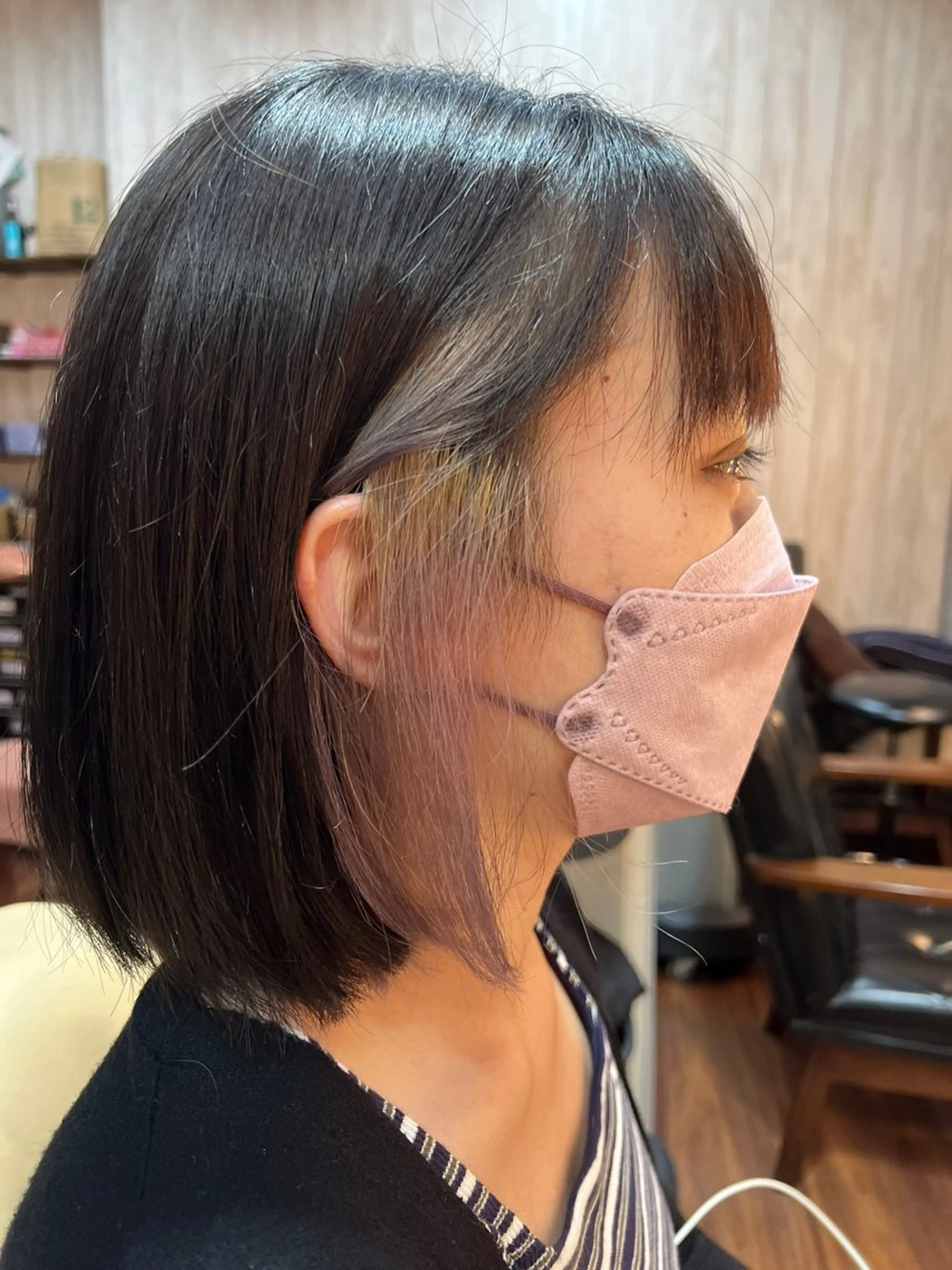 ショート ボブ M.Fe's はるな 🖤メンズカット募集のヘアスタイル