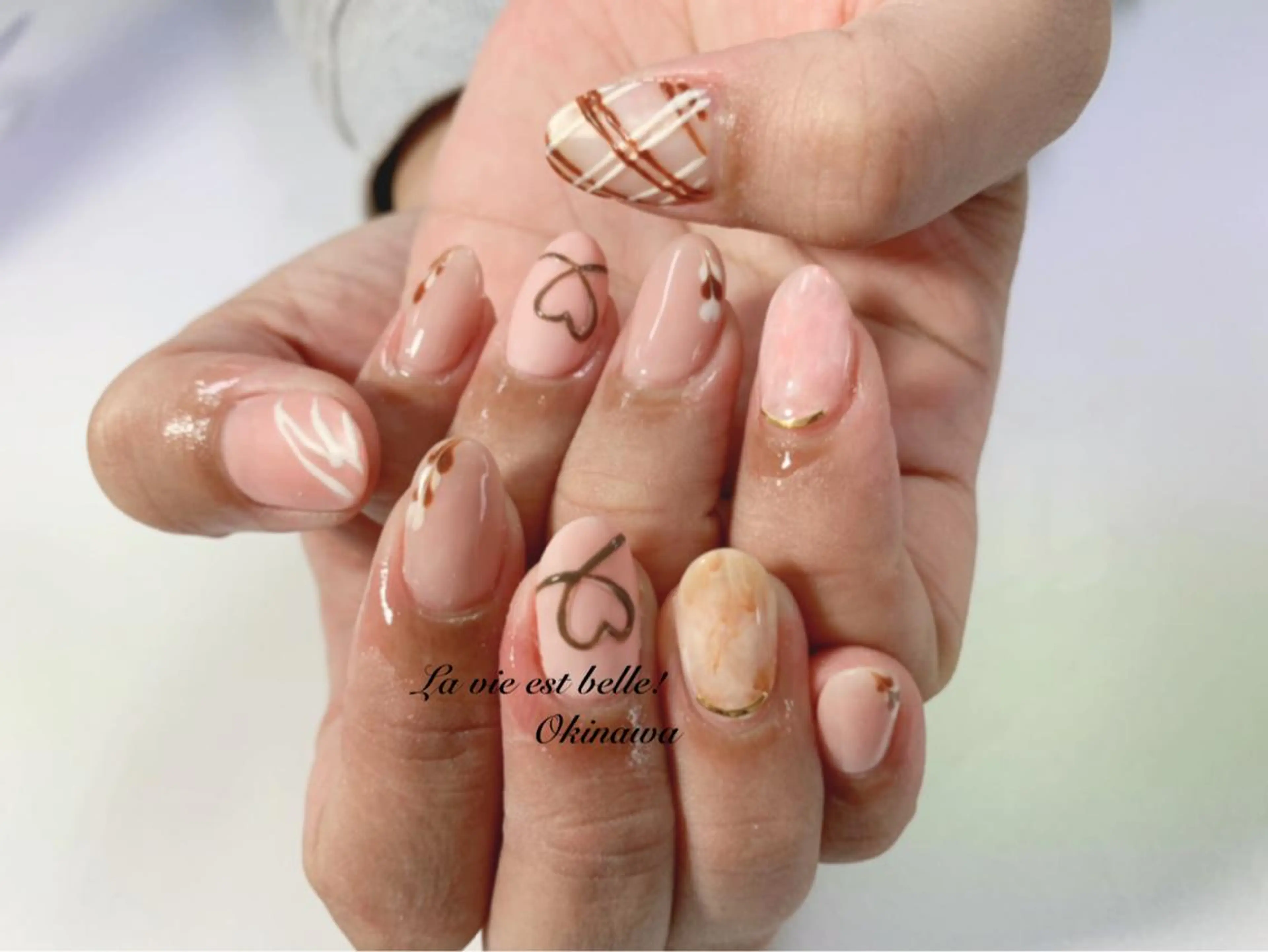 ネイル アトリエ ラヴィエベルのネイルデザイン