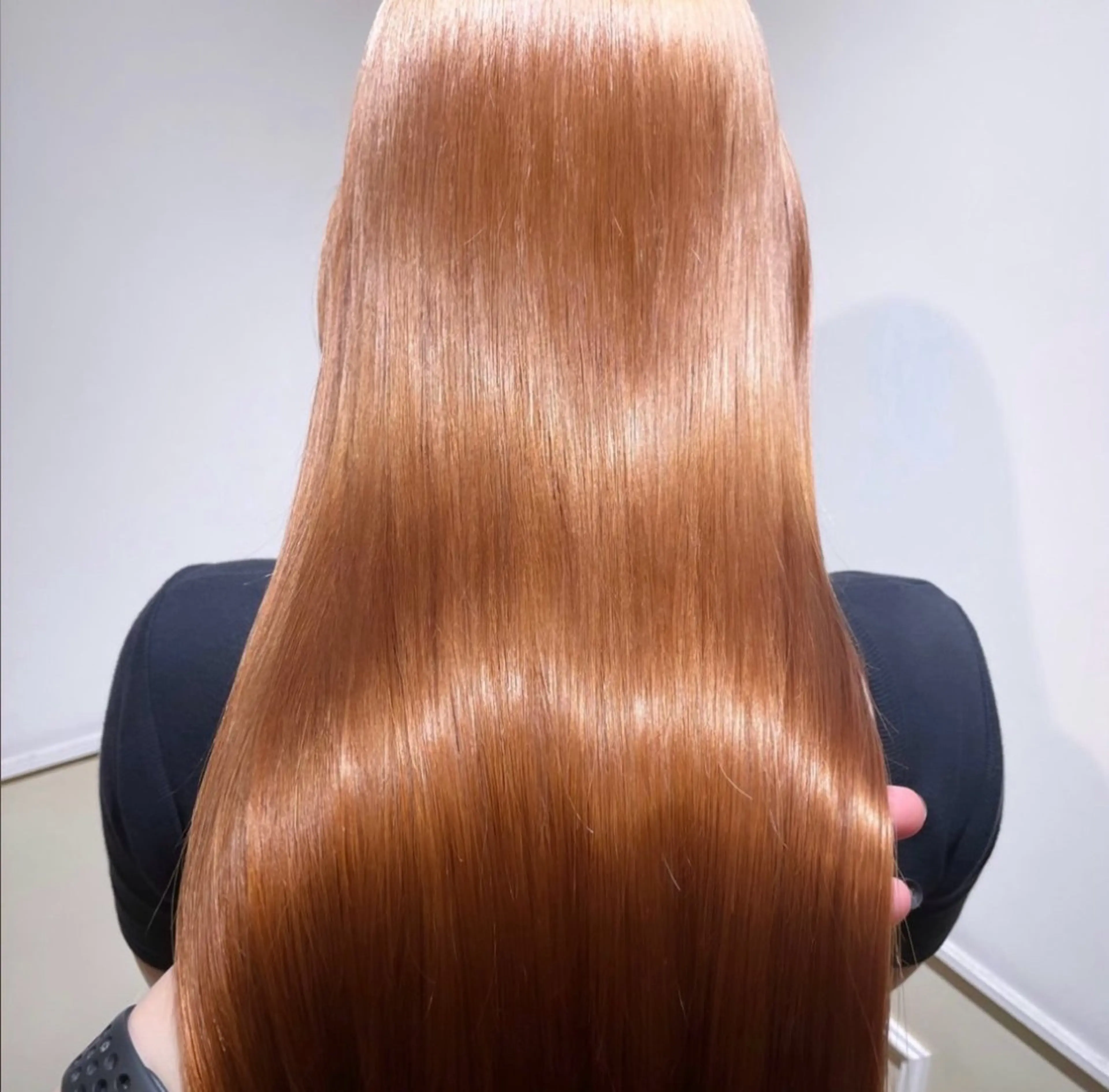 ロング ヘアカラー トリートメント 髪質改善 /絹髪🫧ゆたかのヘアスタイル