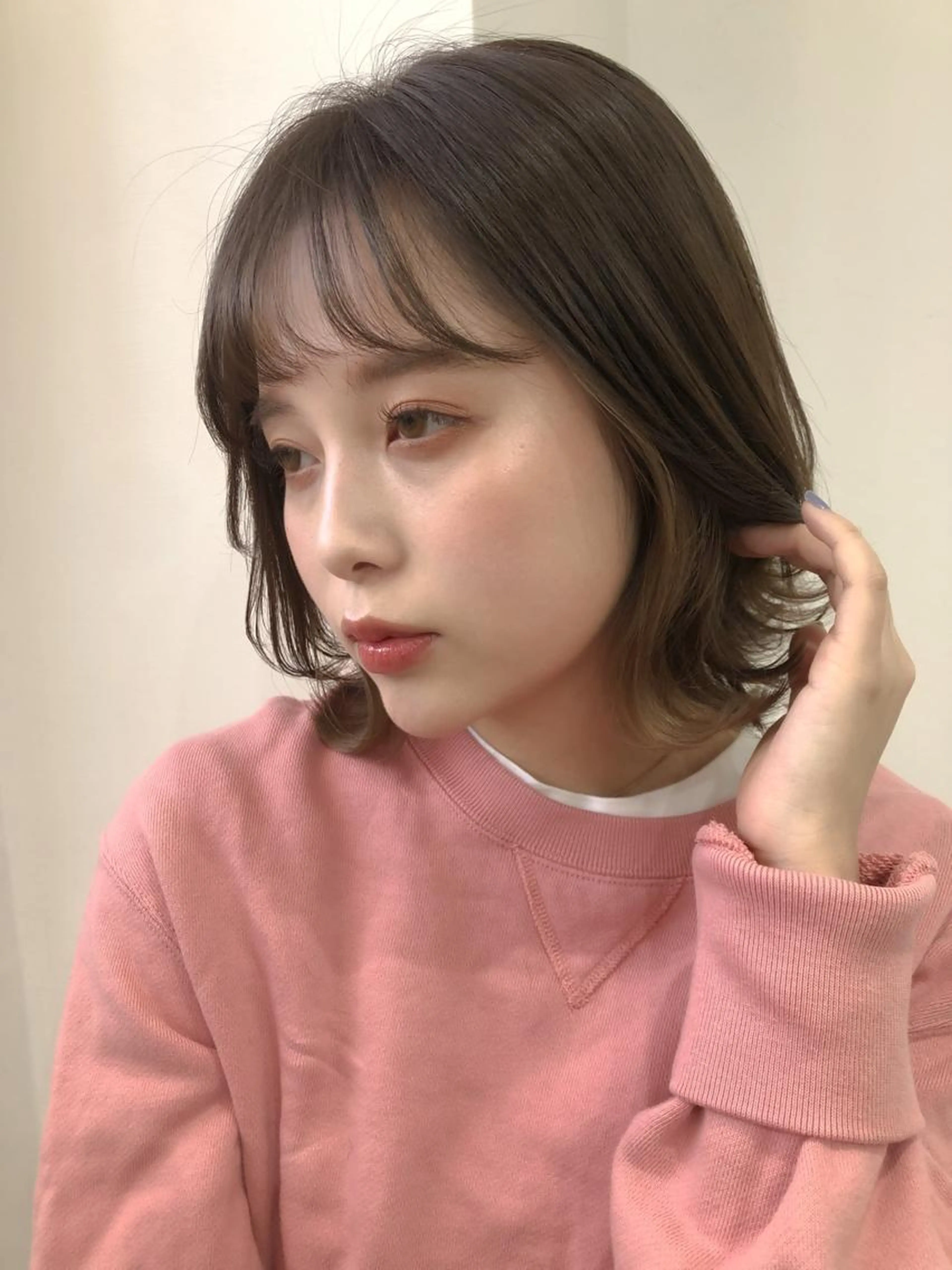 ⭕️ツヤ髪にしたいなら🪞✨【ダメージレス🌿イノアカラー】+【カット】+【高保湿ミストトリートメント】🍯の写真