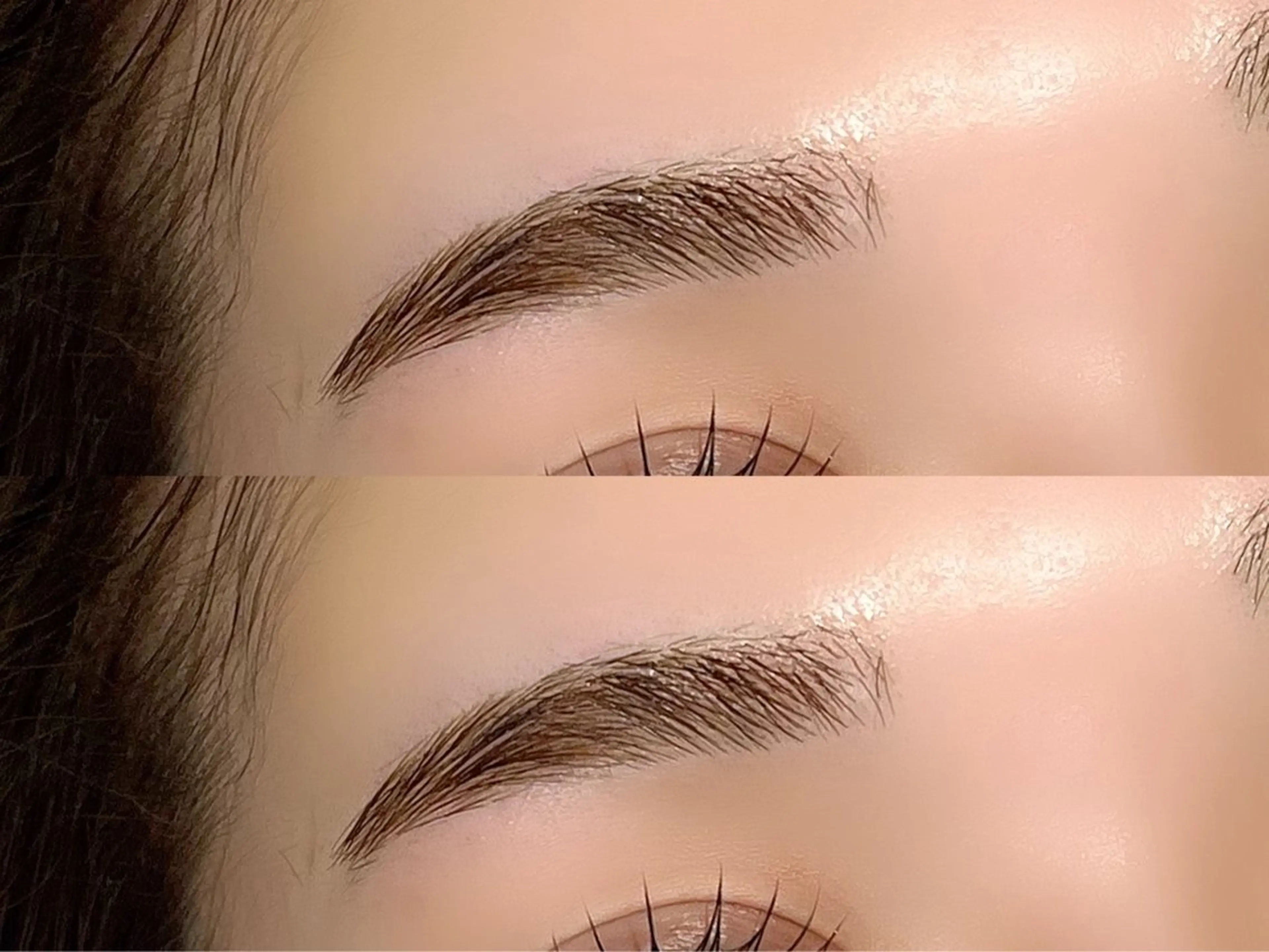 《写真撮影可能な方限定✨️》眉毛Wax 間引き+カット+眉メイク仕上げの写真