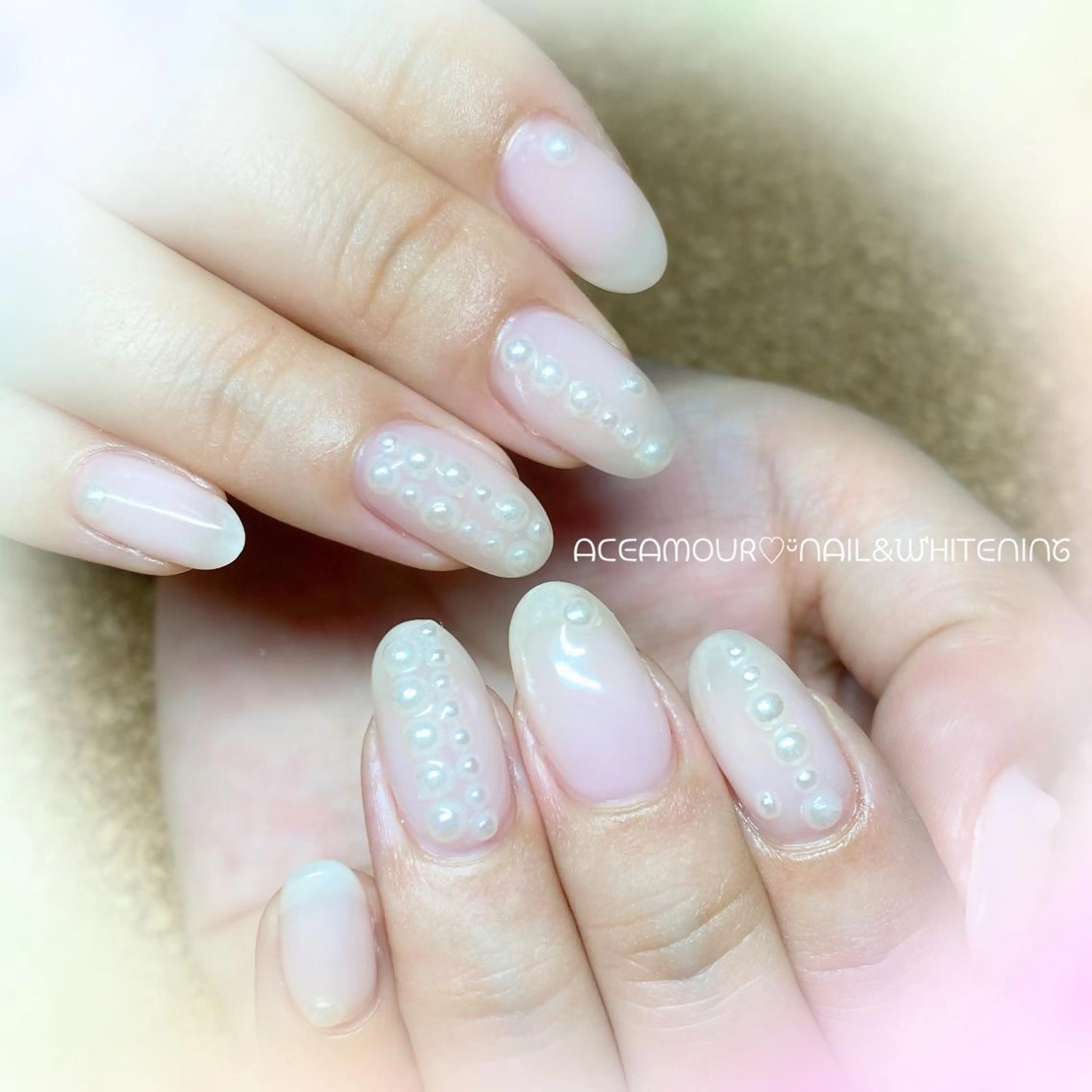 ネイル ネイル/耳つぼ /新ホワイトニングのネイルデザイン