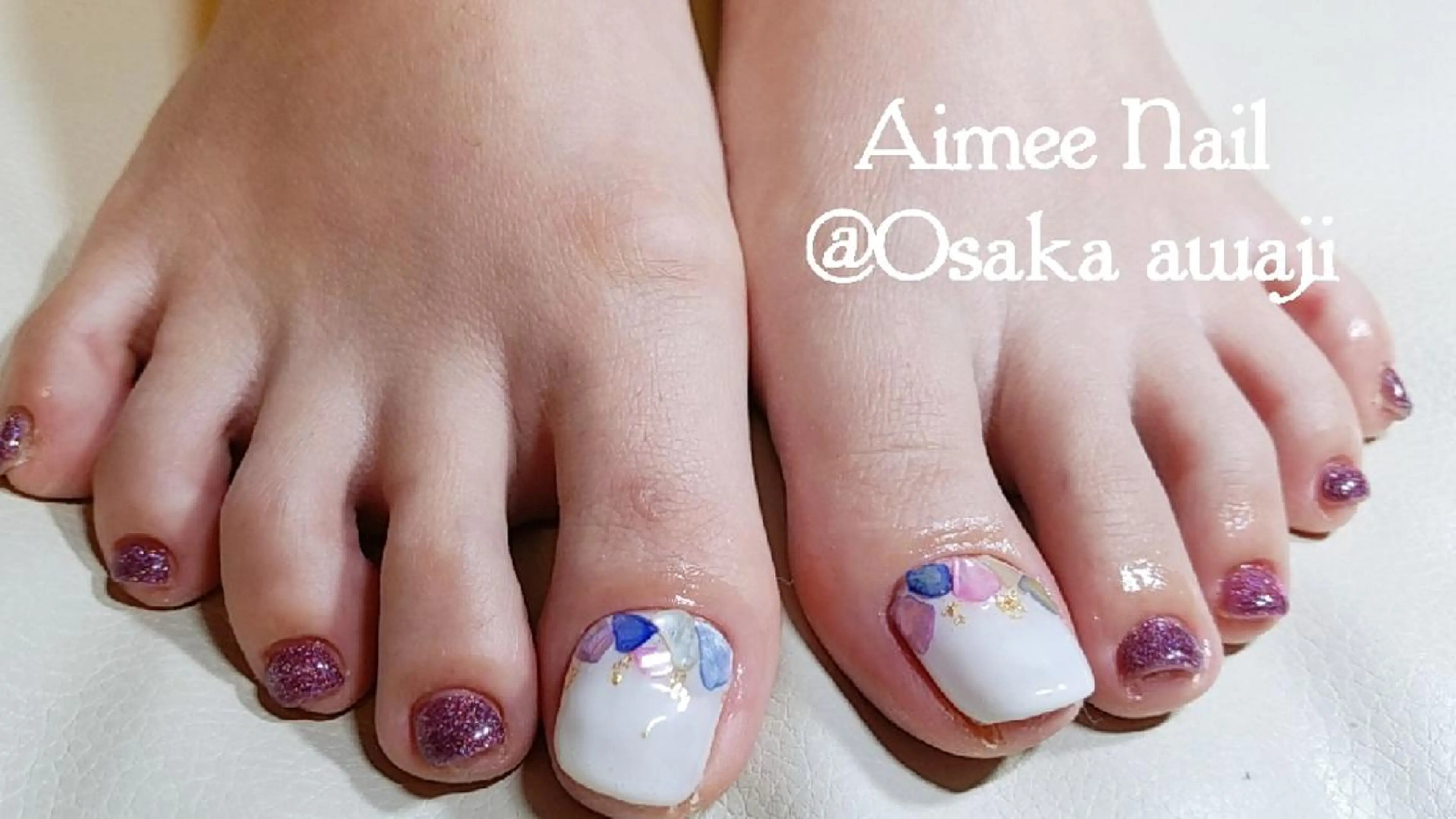 ネイル フットネイル 齋藤 あゆみのネイルデザイン