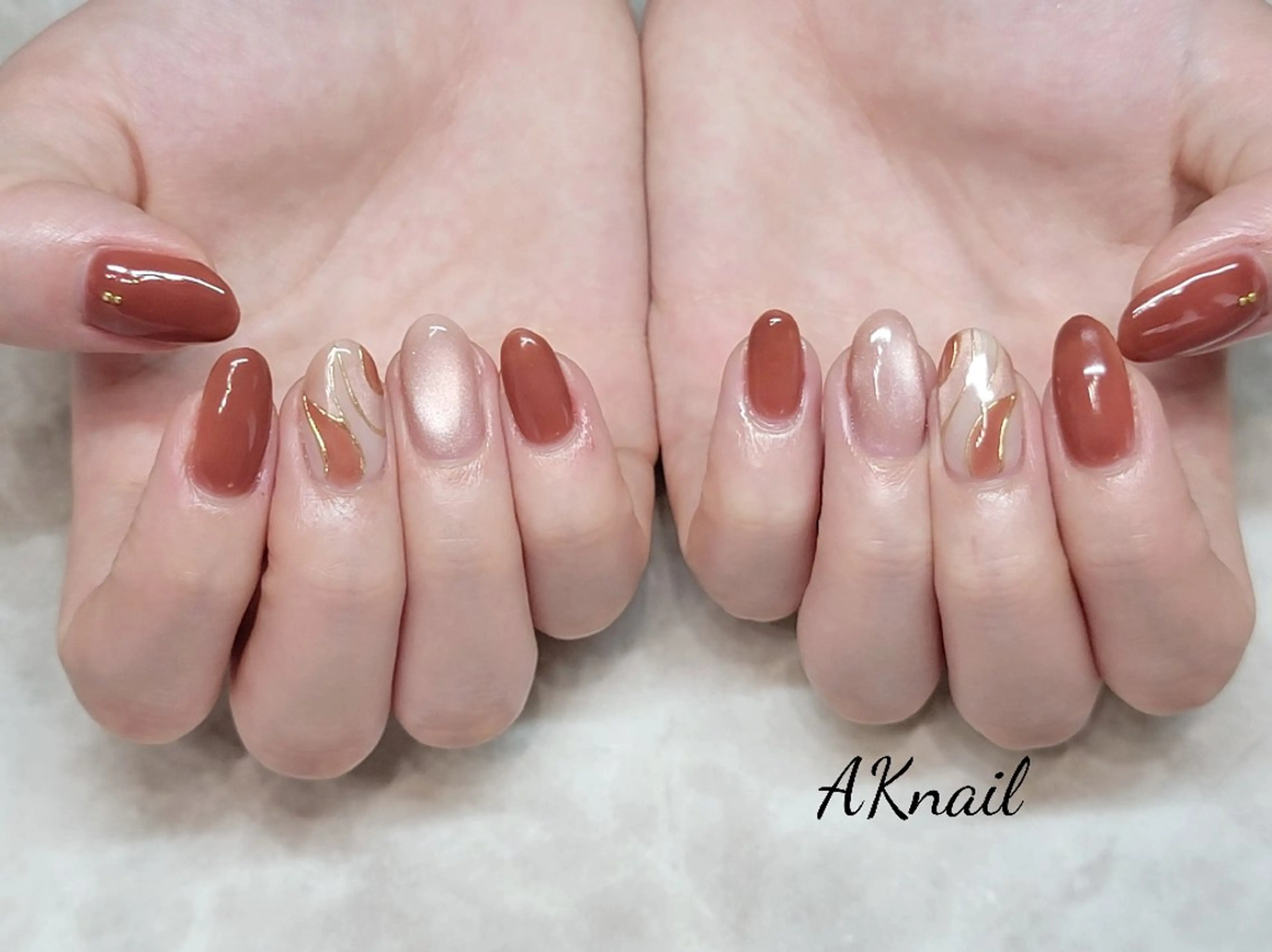 ネイル ネイル&巻き爪サロン AKnailのネイルデザイン