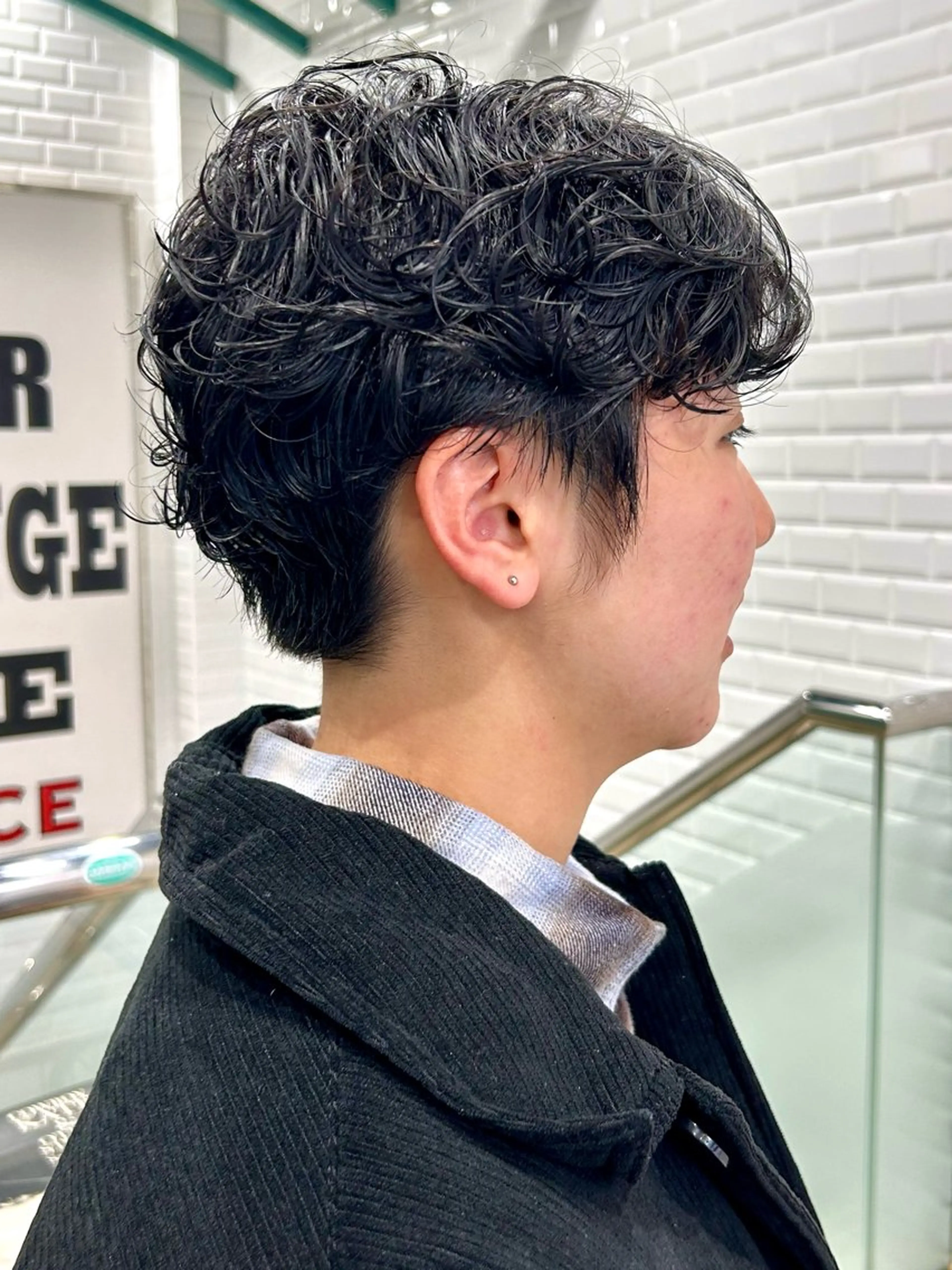 ショート パーマ カット パーマ APPiiS 柳田 葵のヘアスタイル