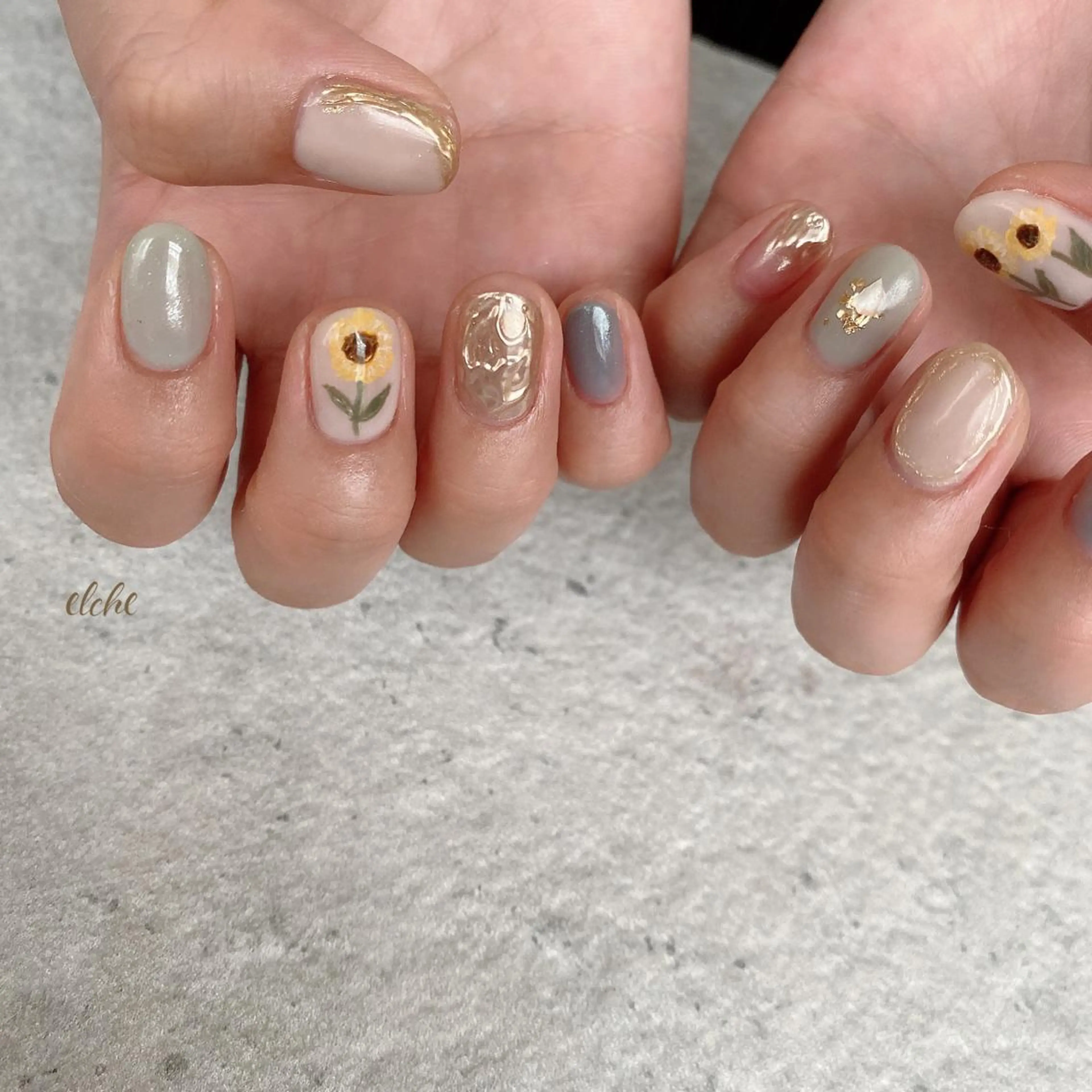 ネイル Rio 𓍼のネイルデザイン