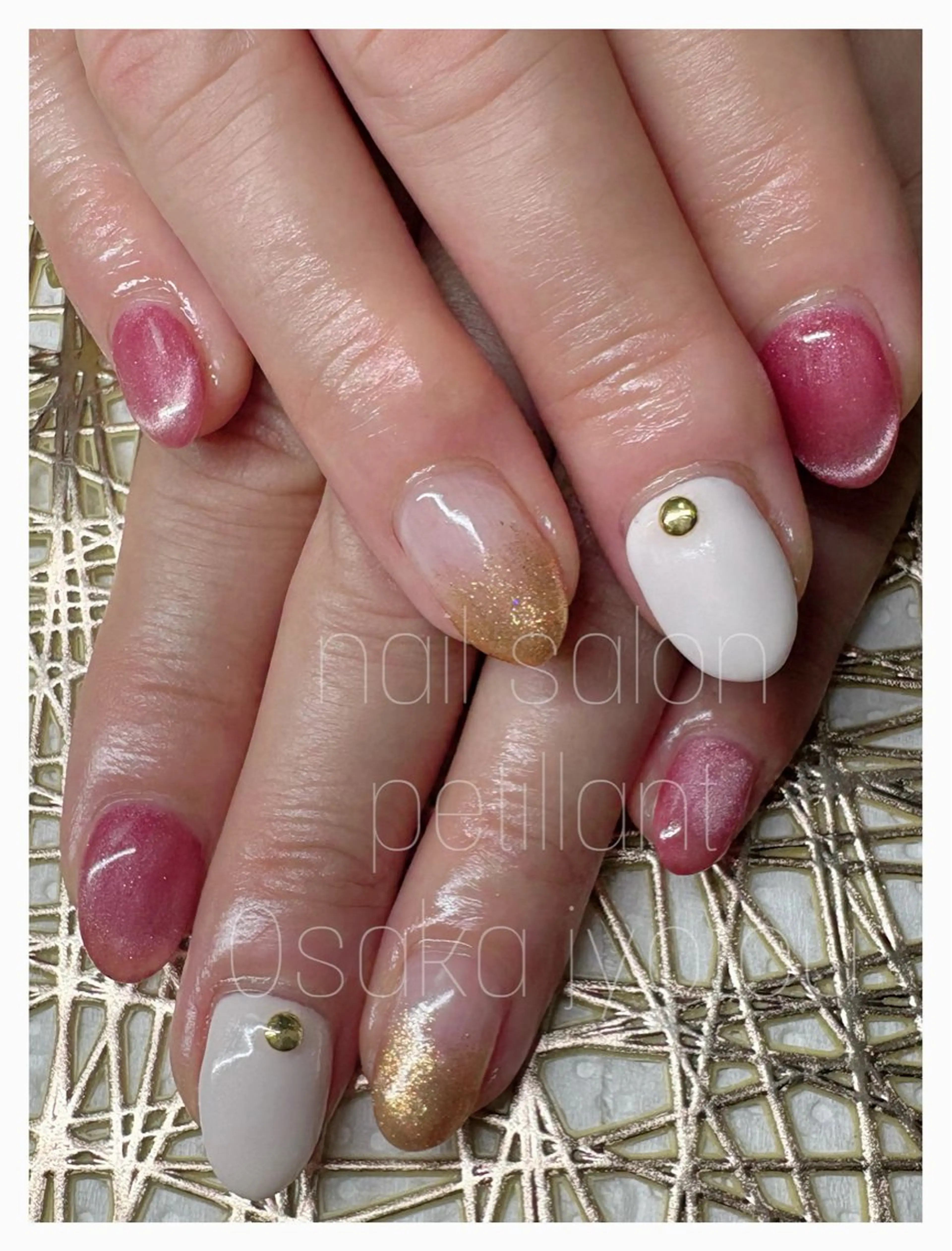 ネイル アートネイル nail salon petillantのネイルデザイン