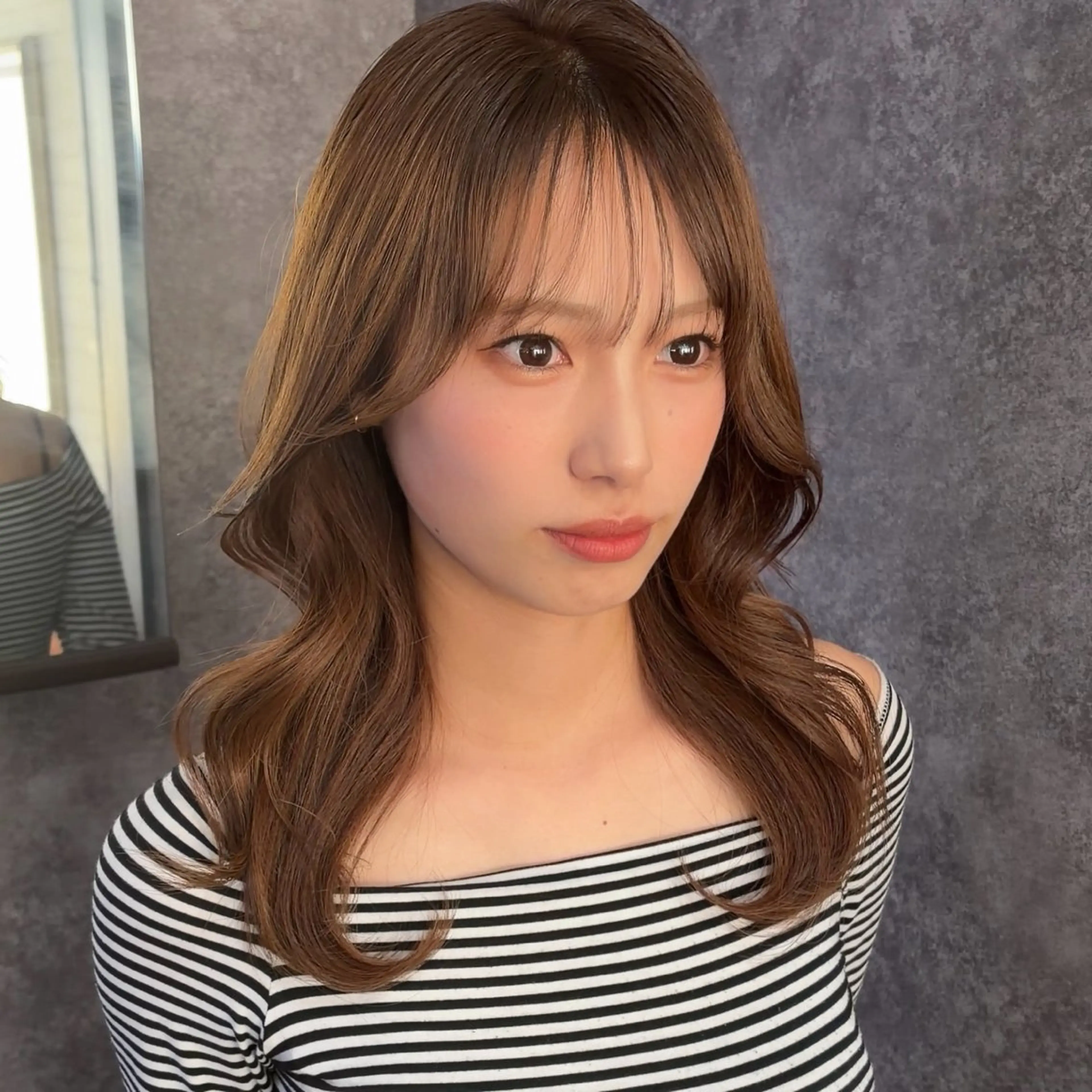 ミディアム カット ヘアカラー トリートメント ブリーチ特化💛 RYUTOのヘアスタイル