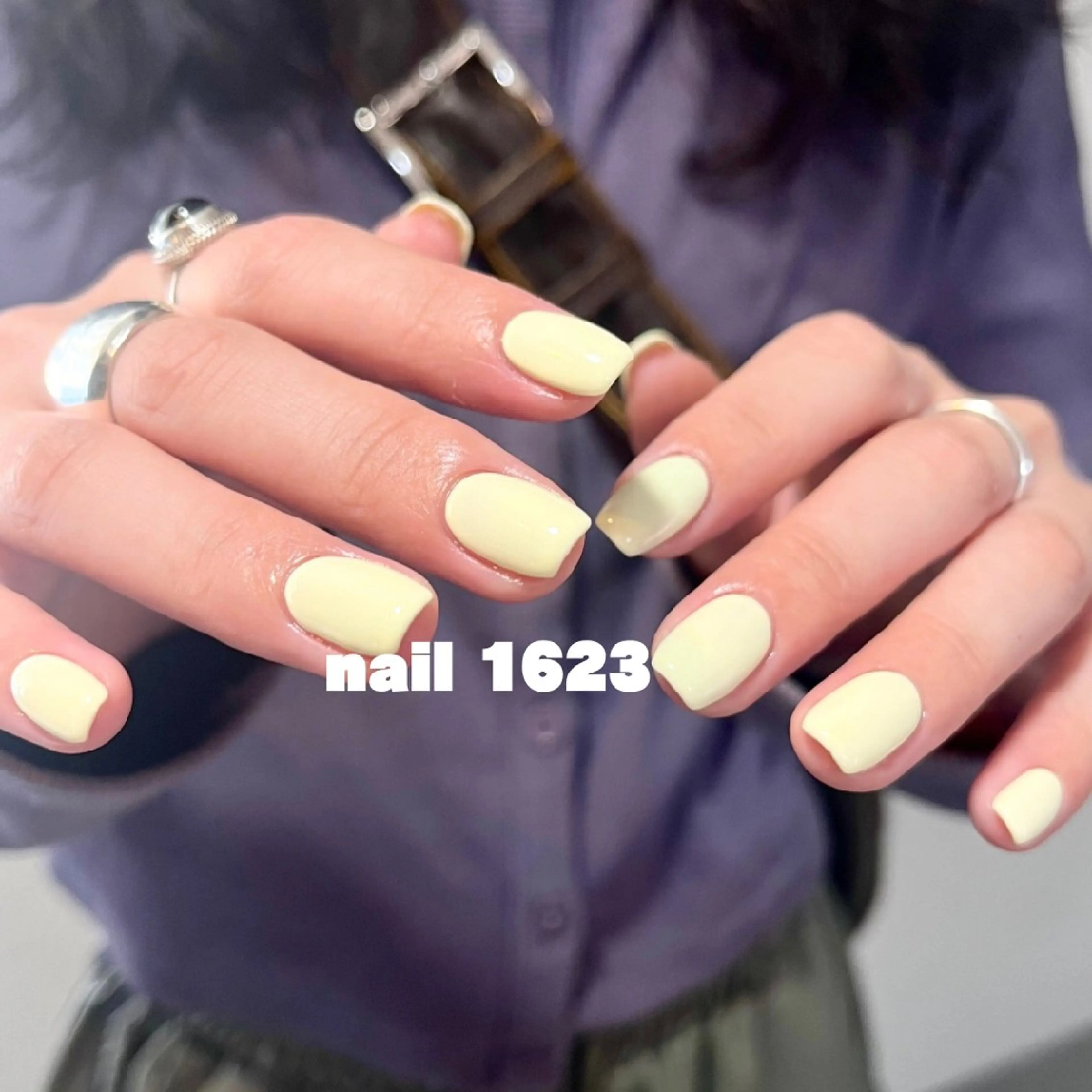 〔オフ無料〕 hand ワンカラー／ラメグラデーションの写真