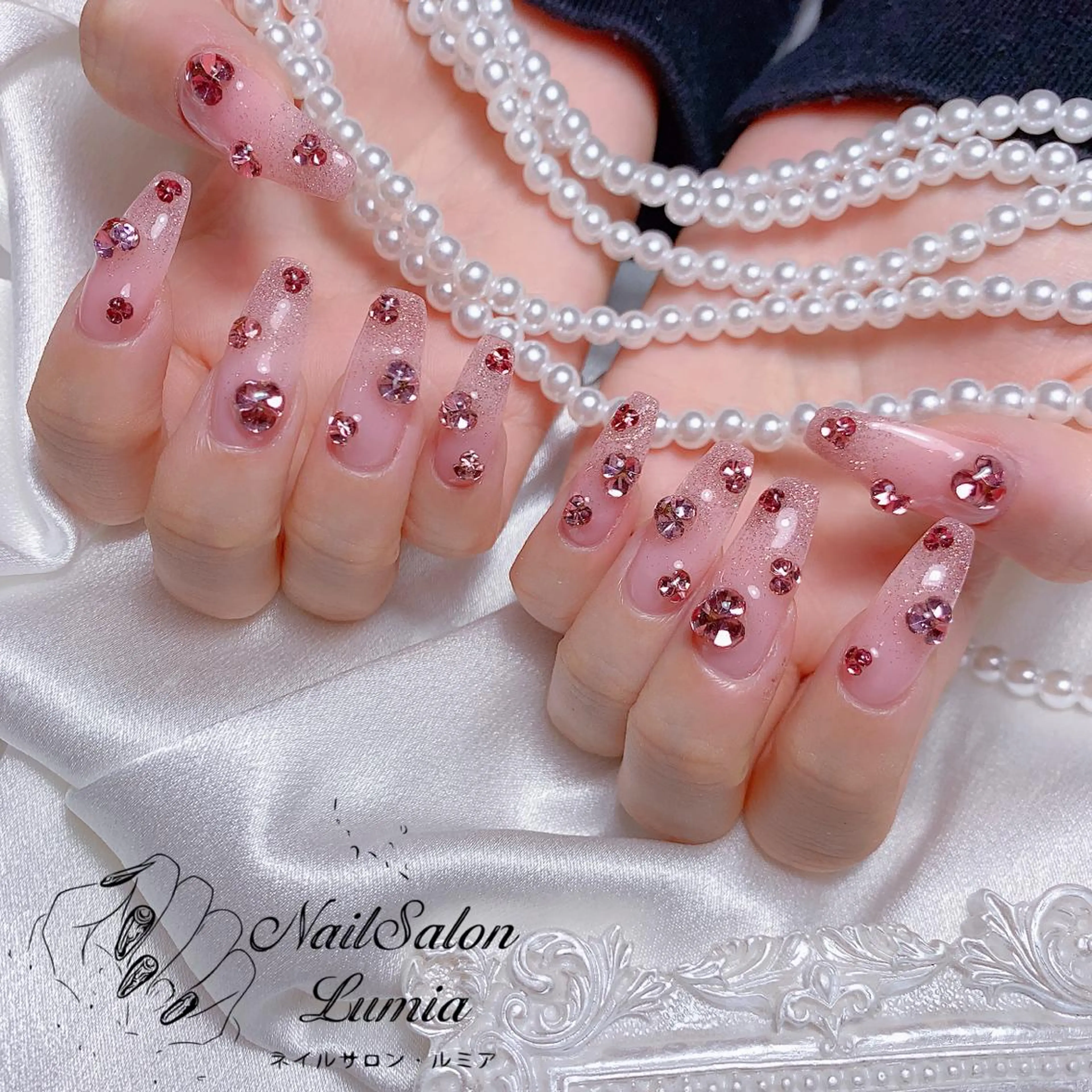 ネイル ハンドネイル ネイルサロン ルミア Lumia 店長のネイルデザイン
