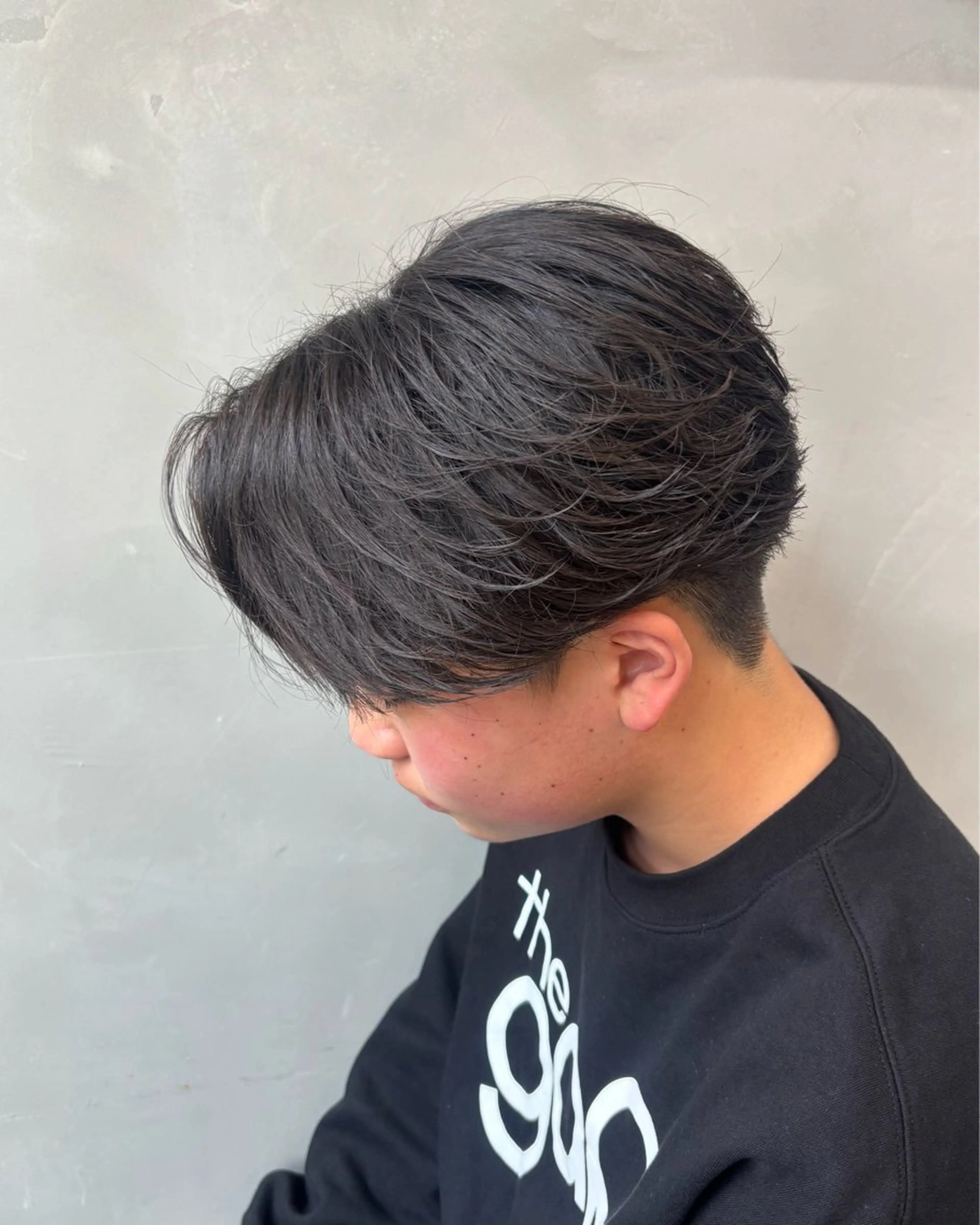 ショート メンズ カット パーマ 鹿児島 TSUBASAのヘアスタイル