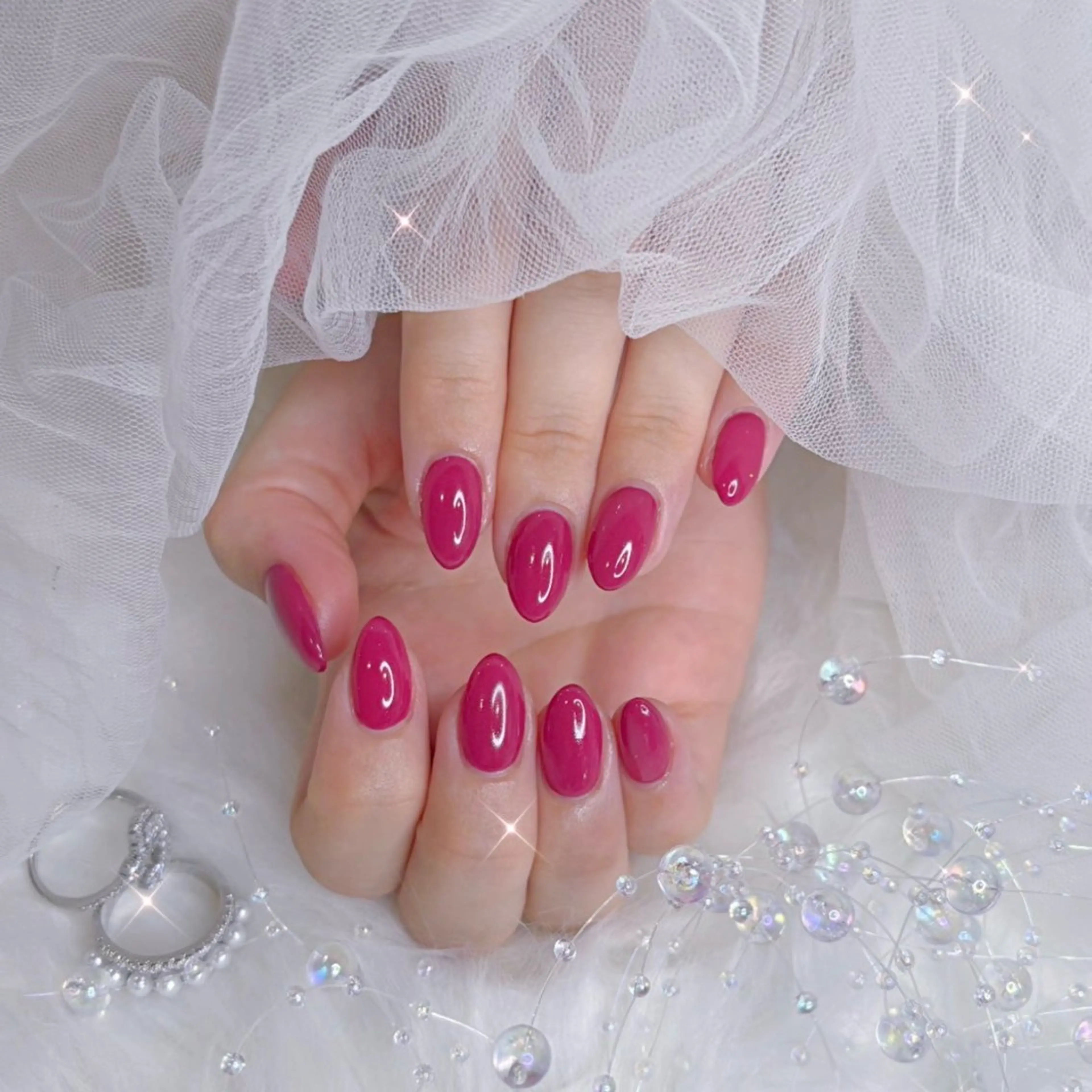 【💖本日限定💖】ワンカラーorラメグラ💭/ オフ無料✨️(マグネット＋¥750)の写真