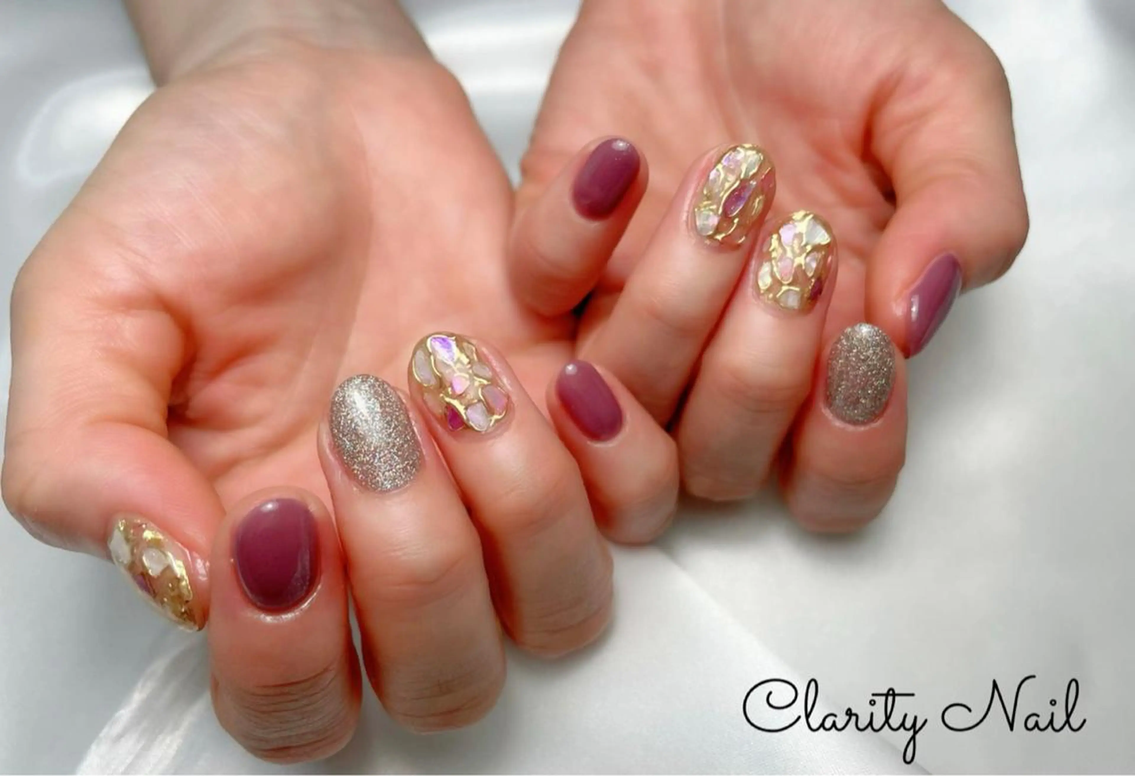 ネイル アートネイル 持ち込み ハンドネイル Clarity Nailのネイルデザイン