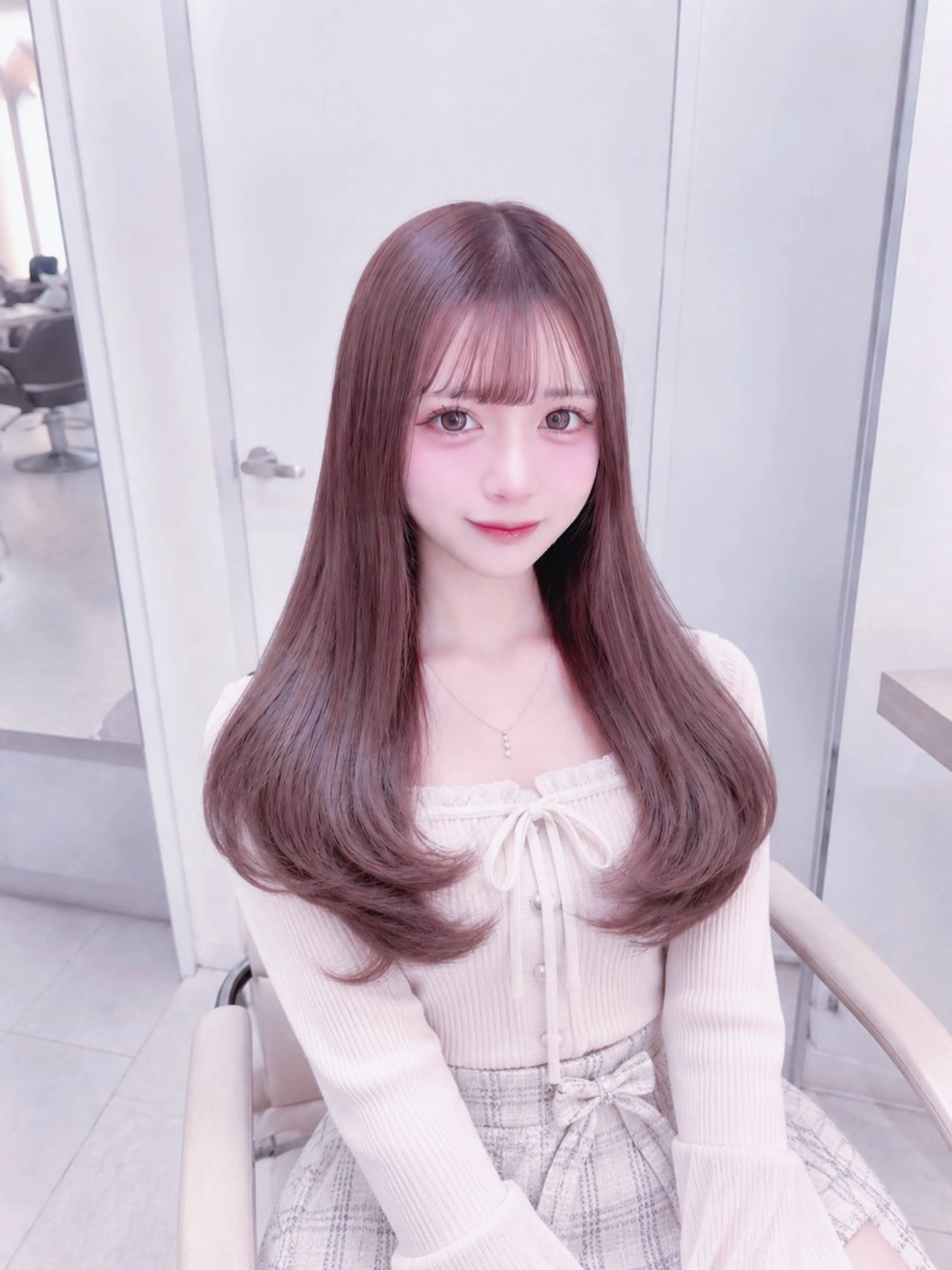 🎀期間限定🎀 カット＋透明感カラー＋髪質改善酸熱トリートメントの写真