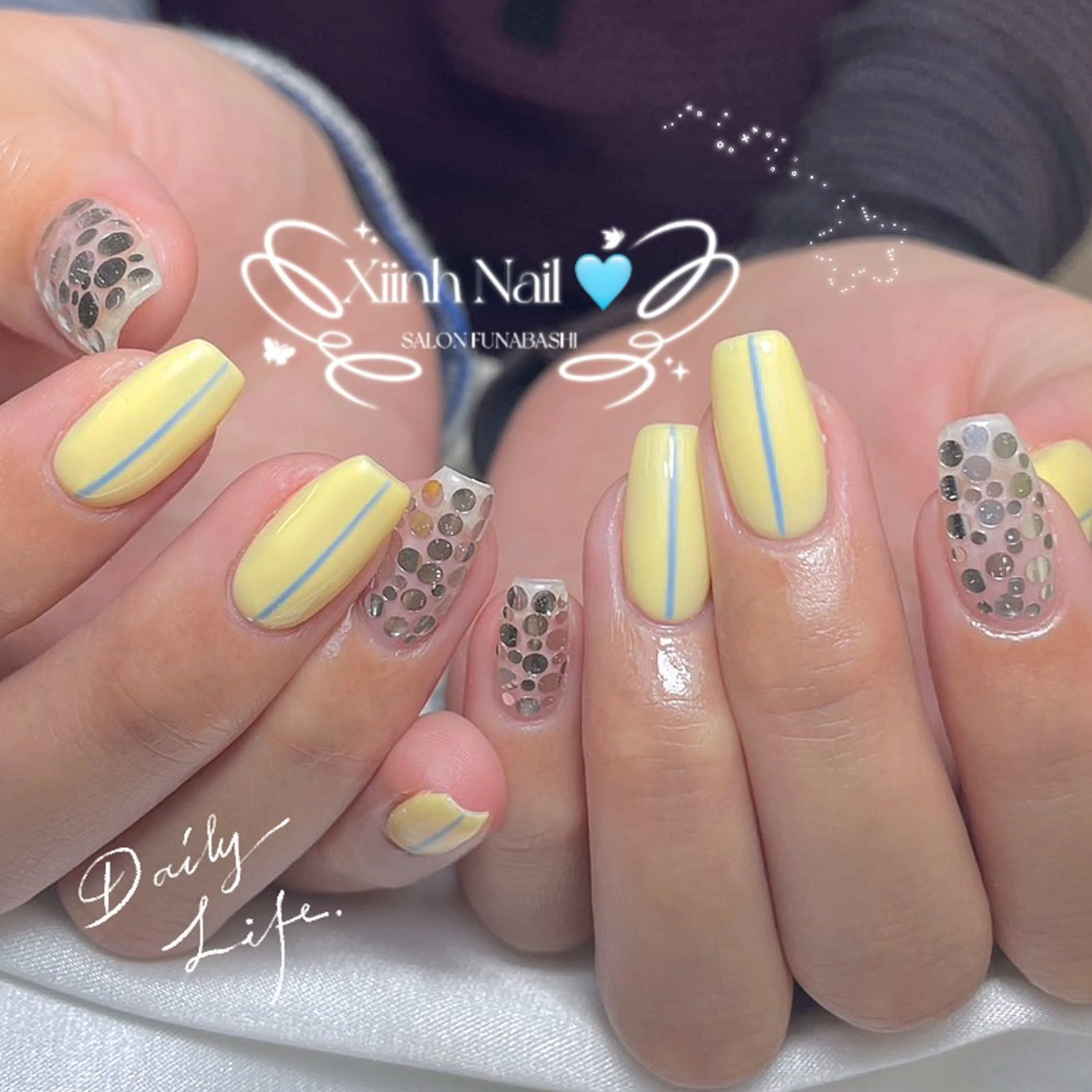 ネイル チークネイル 桜ネイル 長さ出し フットネイル ジェルネイル ハンドネイル XIINH NAIL SALONのネイルデザイン