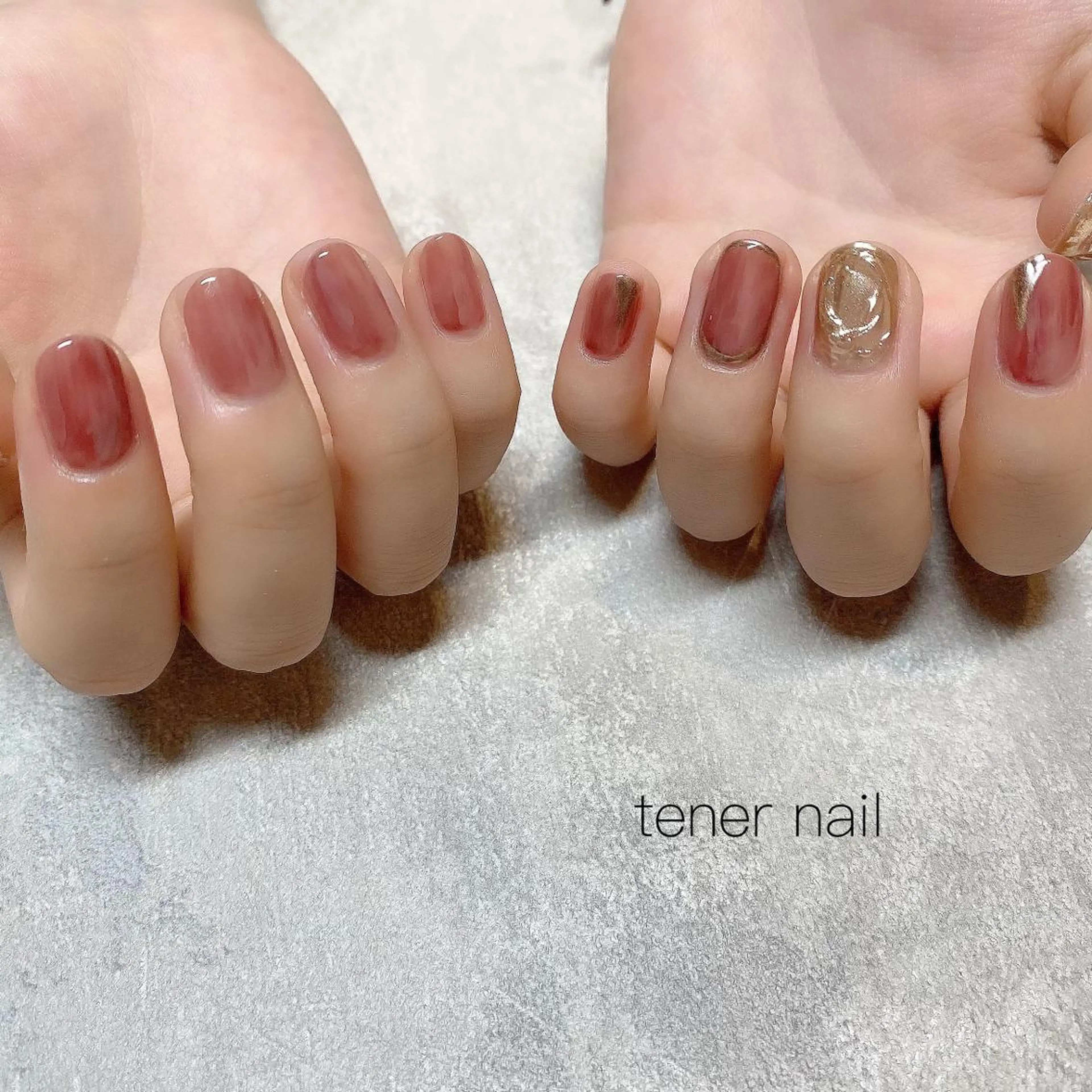 ネイル ニュアンスネイル テネルネイル tener nailのネイルデザイン