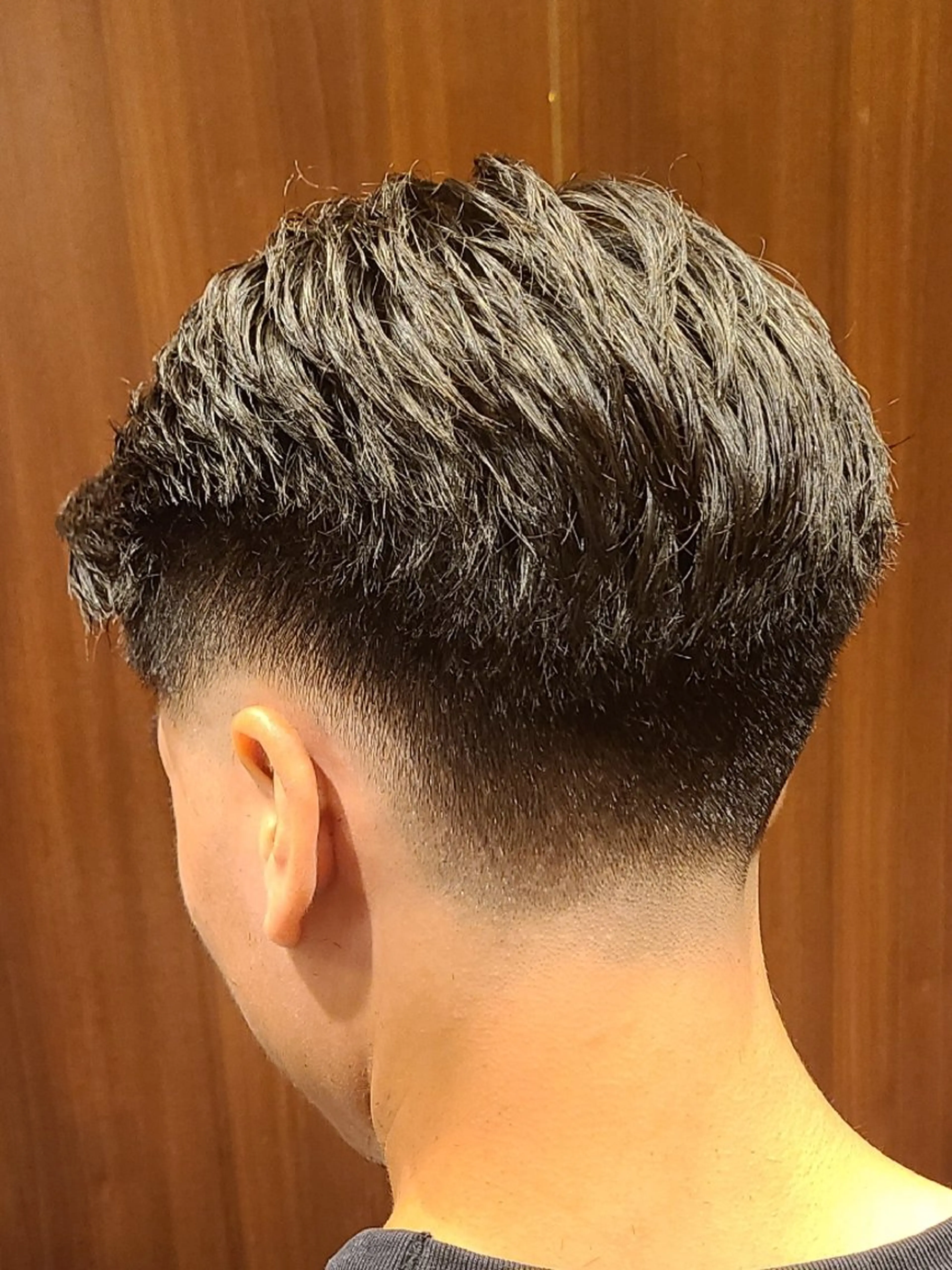 メンズ フェードカット スキンフェード 針生 永遠のヘアスタイル