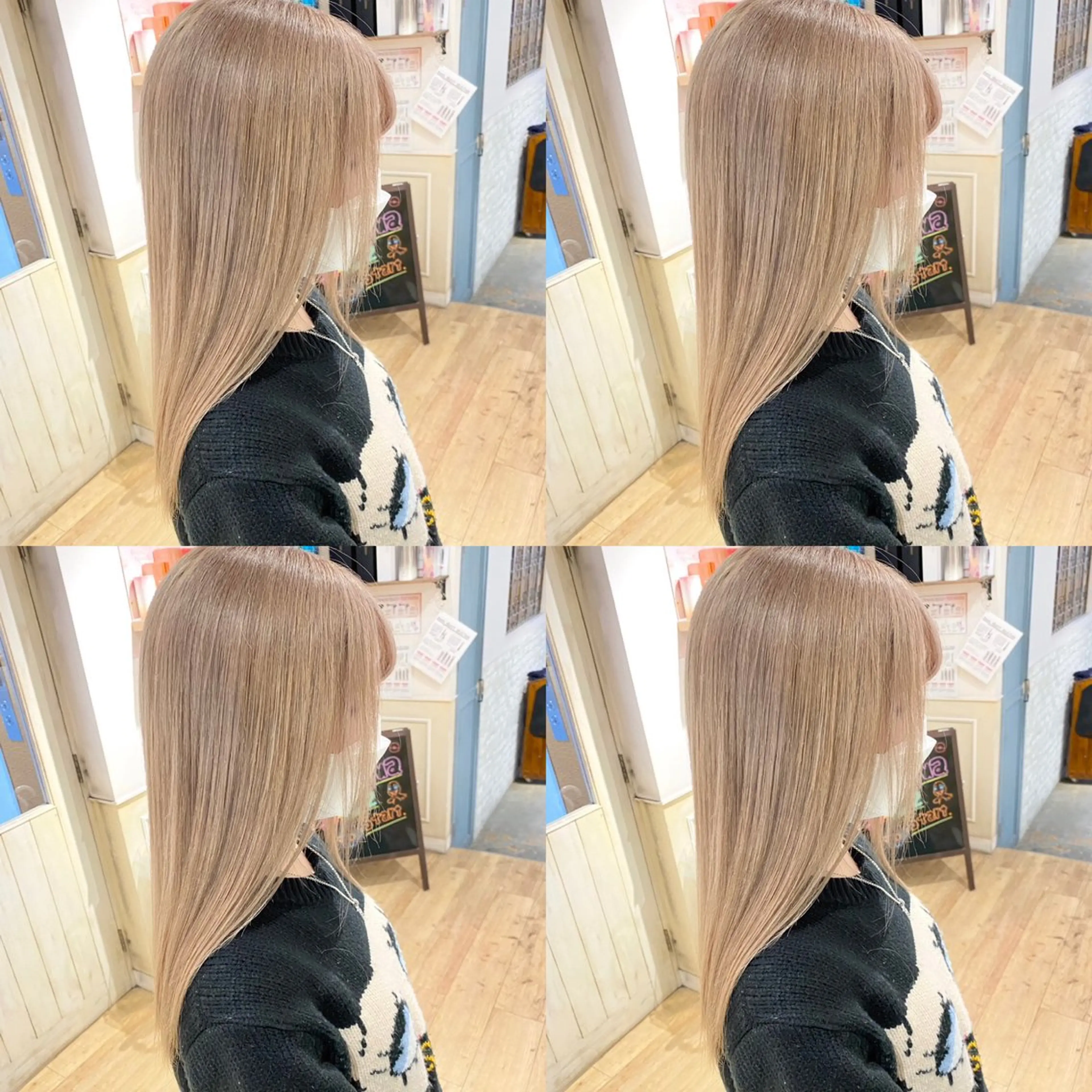 ロング カラー レイヤーカット/ 縮毛矯正🇰🇷早坂のヘアスタイル