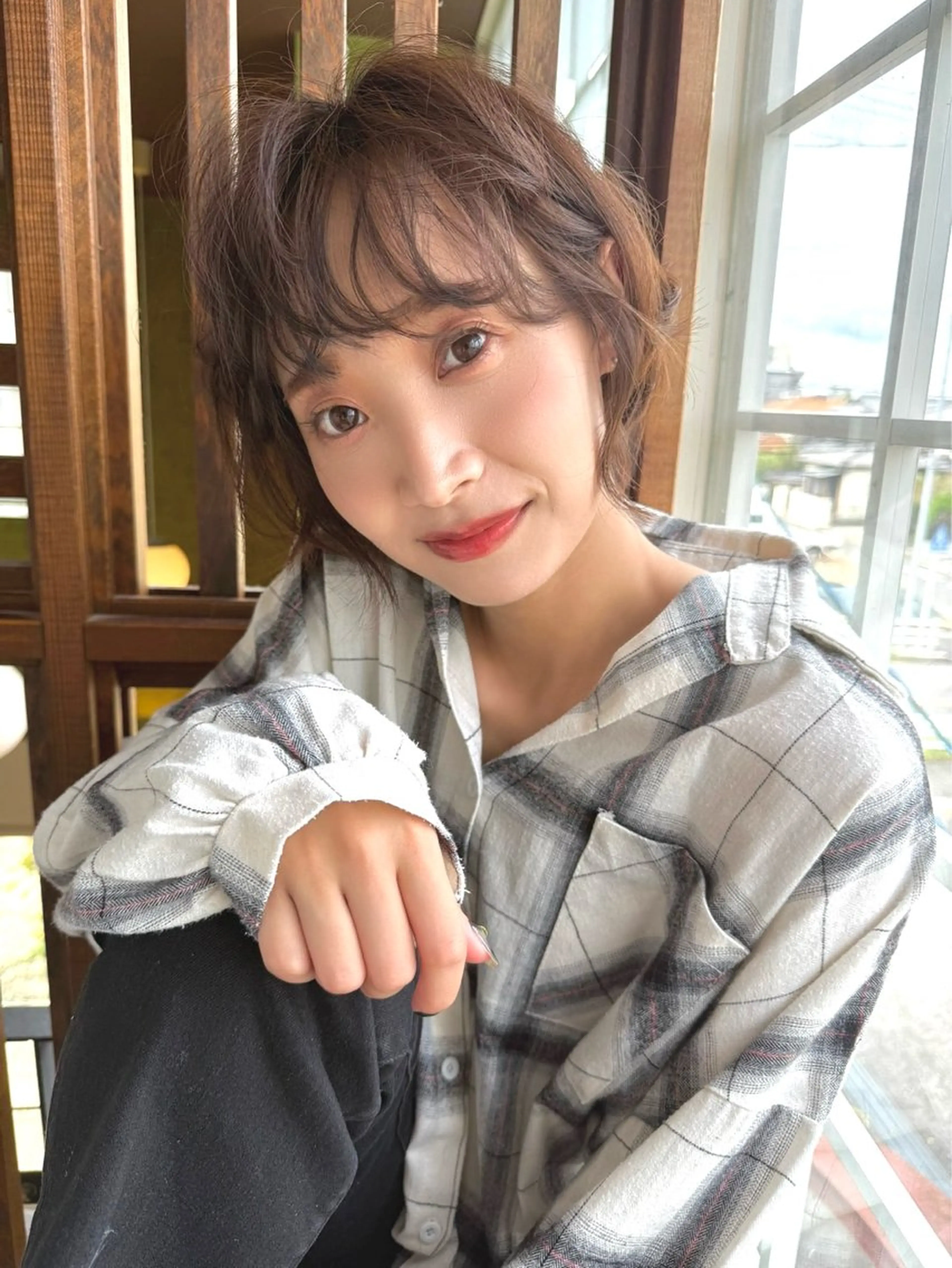 ショート パーマ カット パーマ 🐸鈴木 綾乃🐸のヘアスタイル