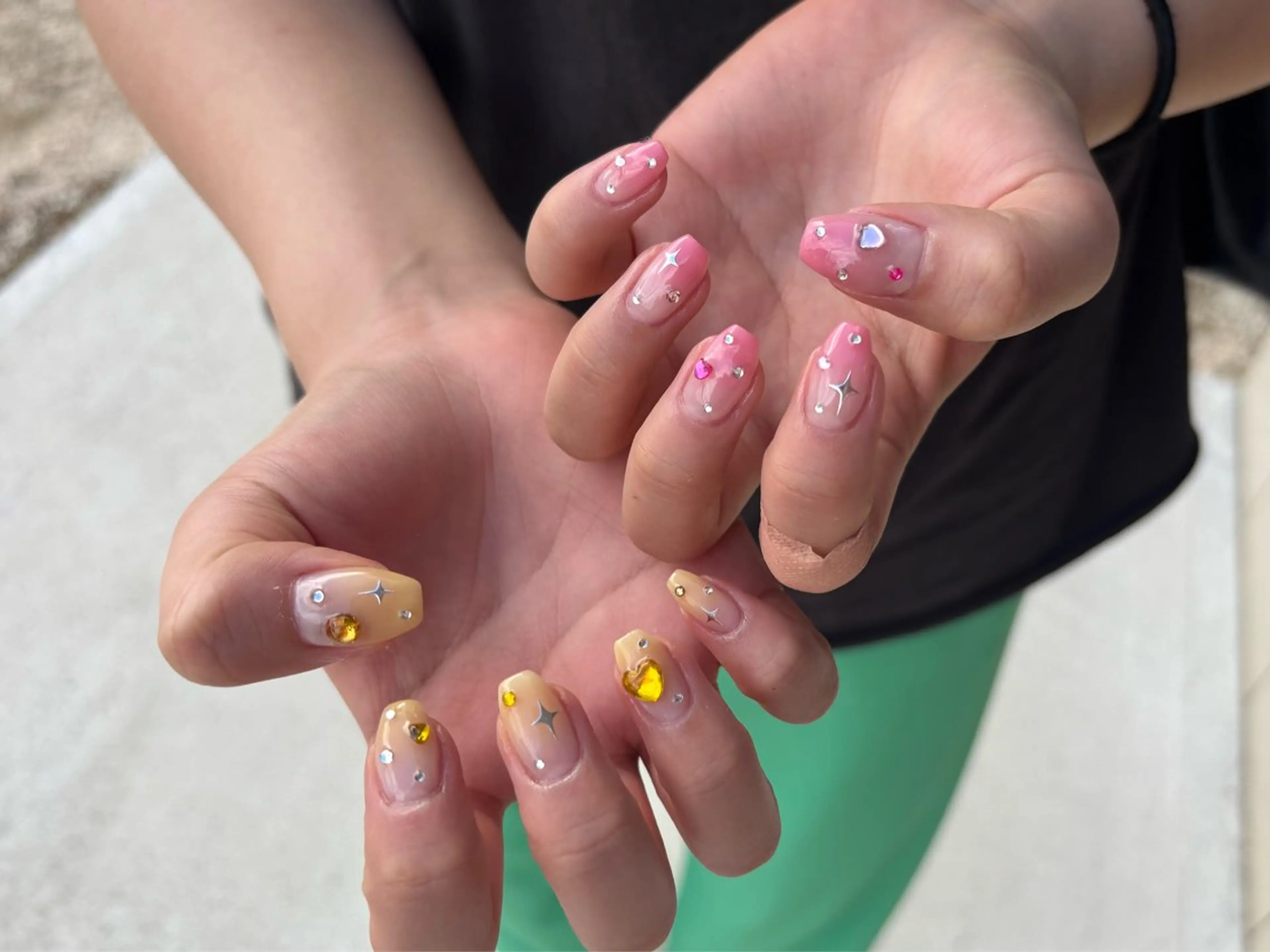 ネイル グラデーション ハンドネイル nayu nailのネイルデザイン