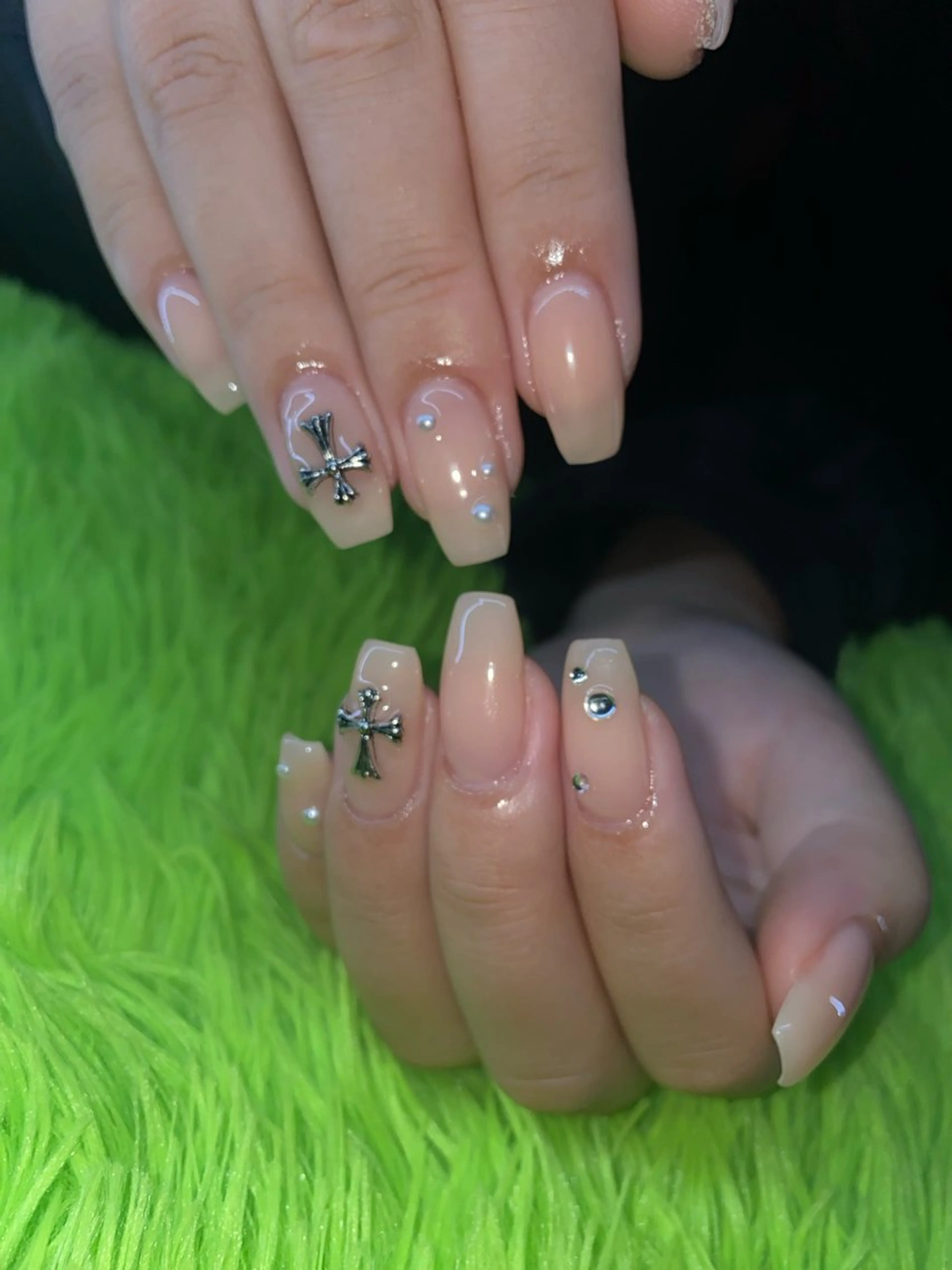 ネイル ワンカラーネイル ハンドネイル 大内 愛美のネイルデザイン