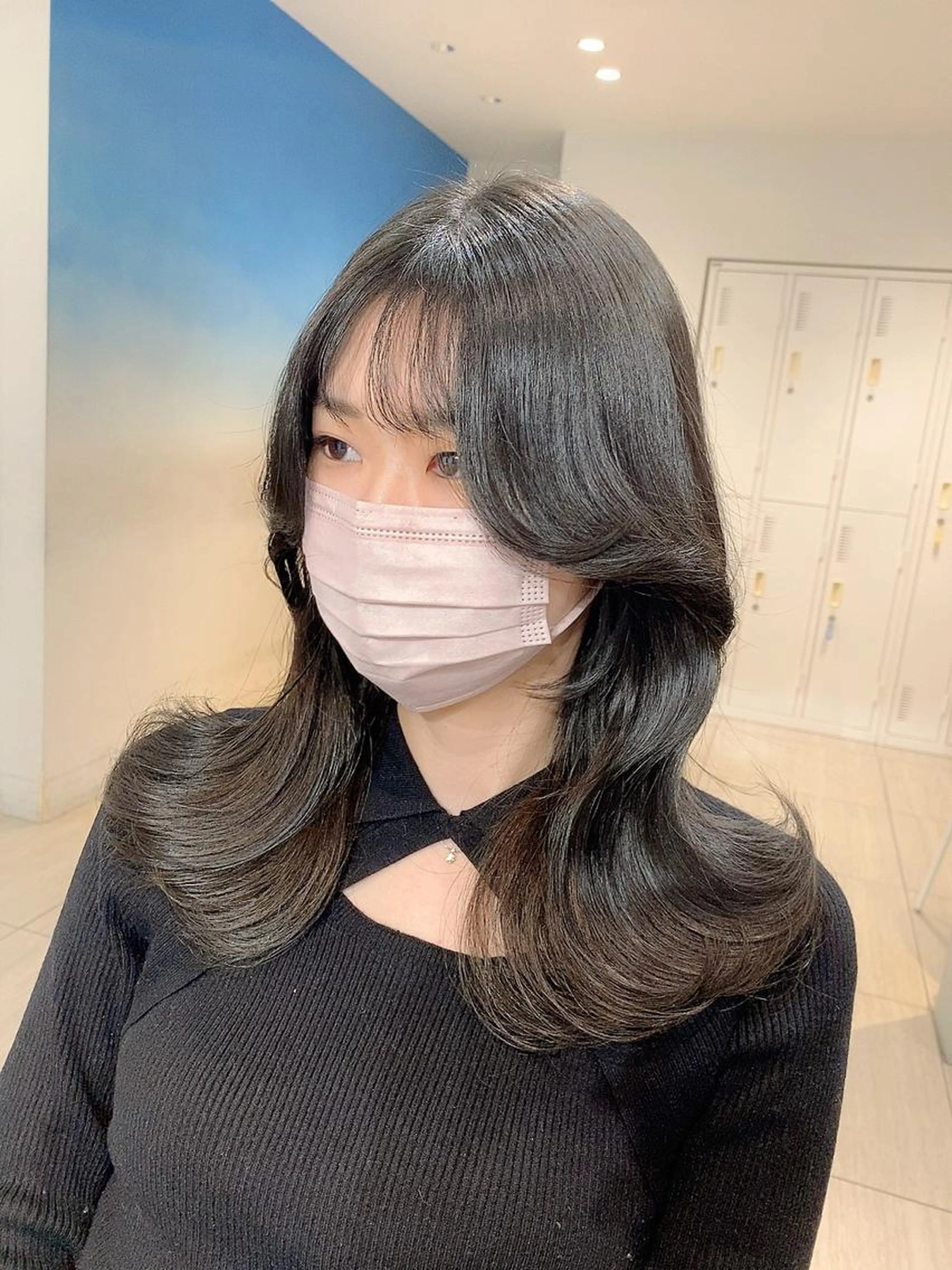 【✨ミニモ限定✨】韓国カット+アディクシーカラー💍韓国ヘアの写真