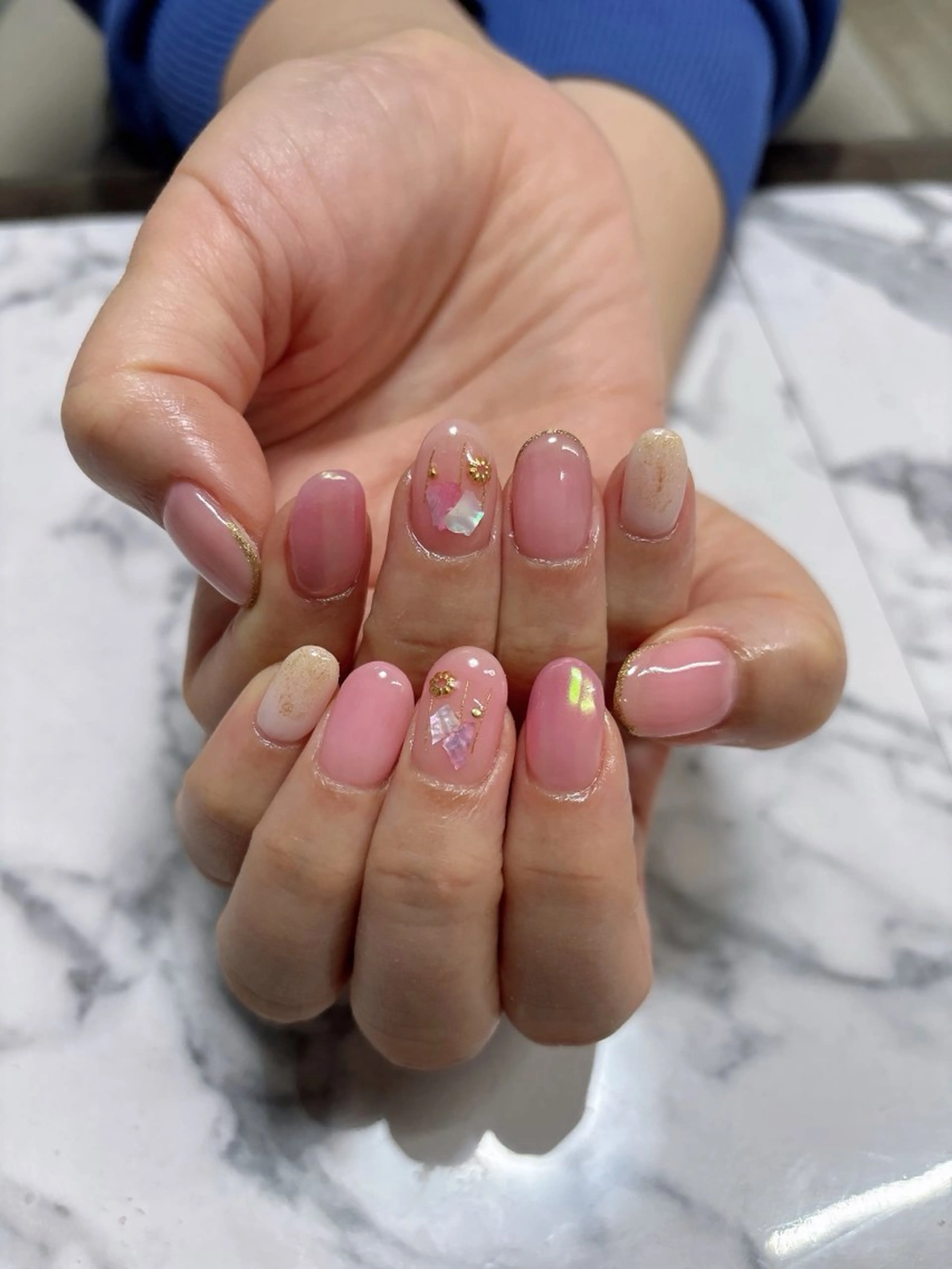 ネイル ハンドネイル 古川 里美のネイルデザイン