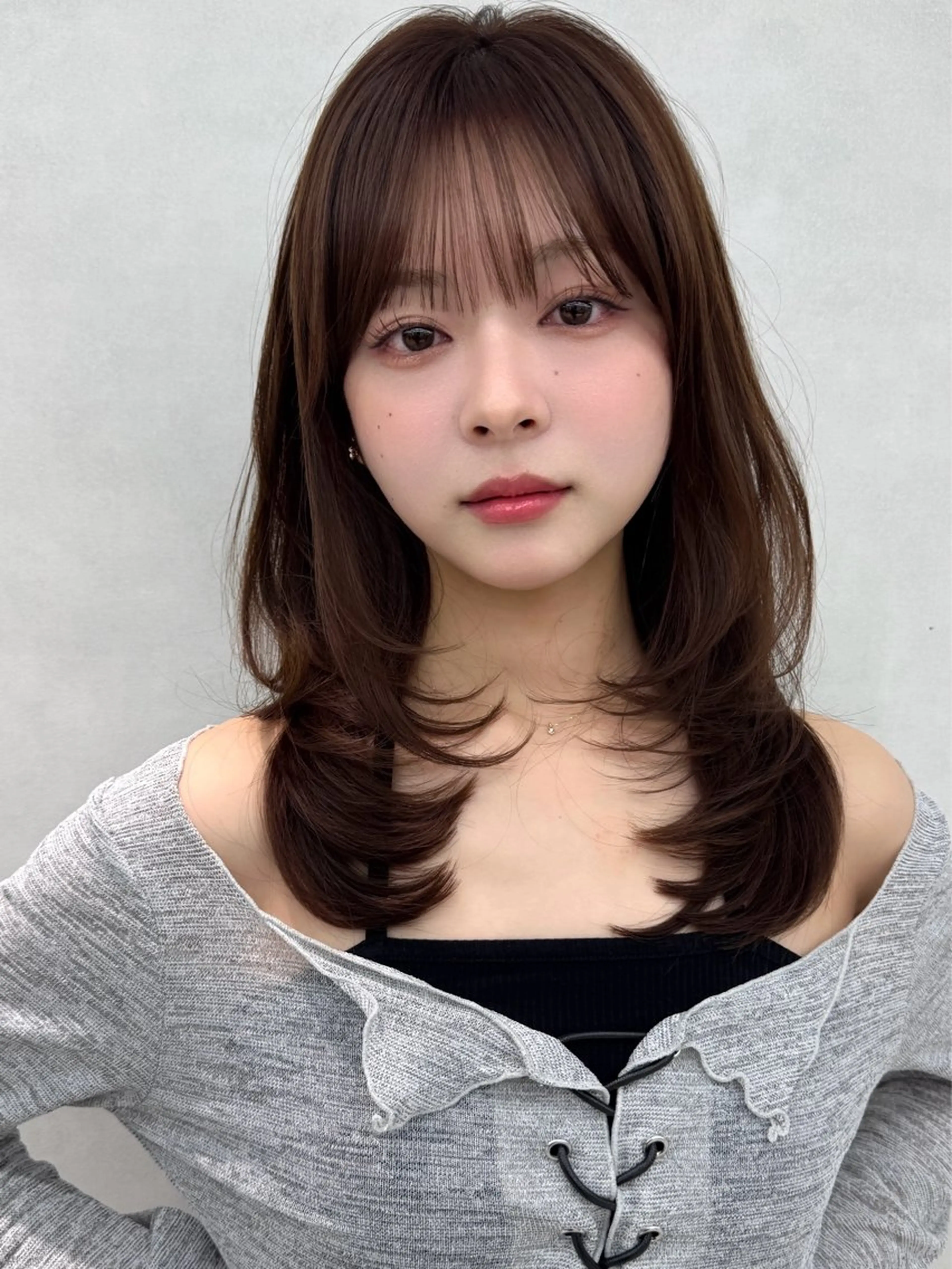 暖色系ワンカラー🍿❤️の写真