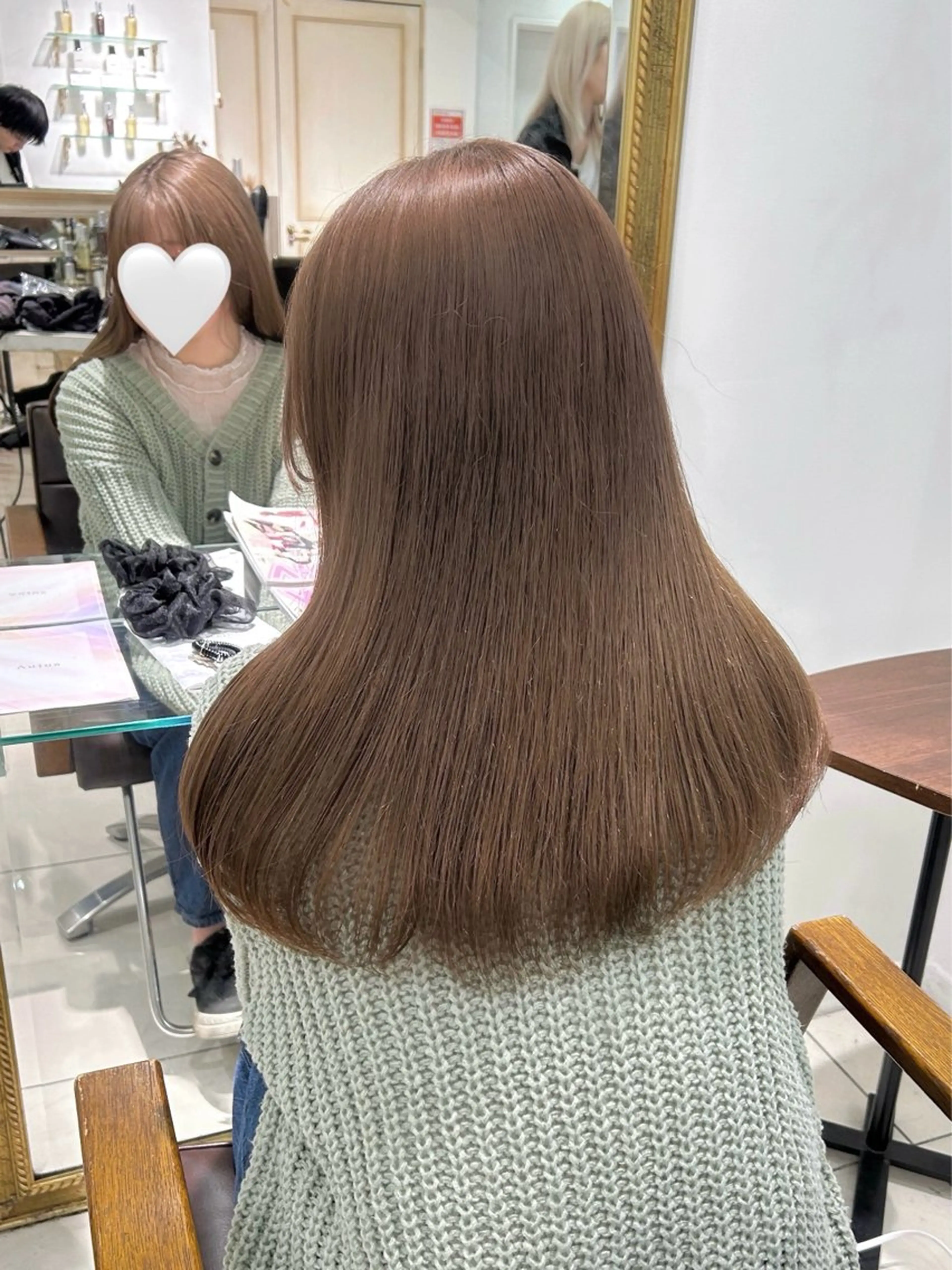 ロング カラー カット ヘアカラー トリートメント 透明感カラー 古山 結季🌙🖤のヘアスタイル