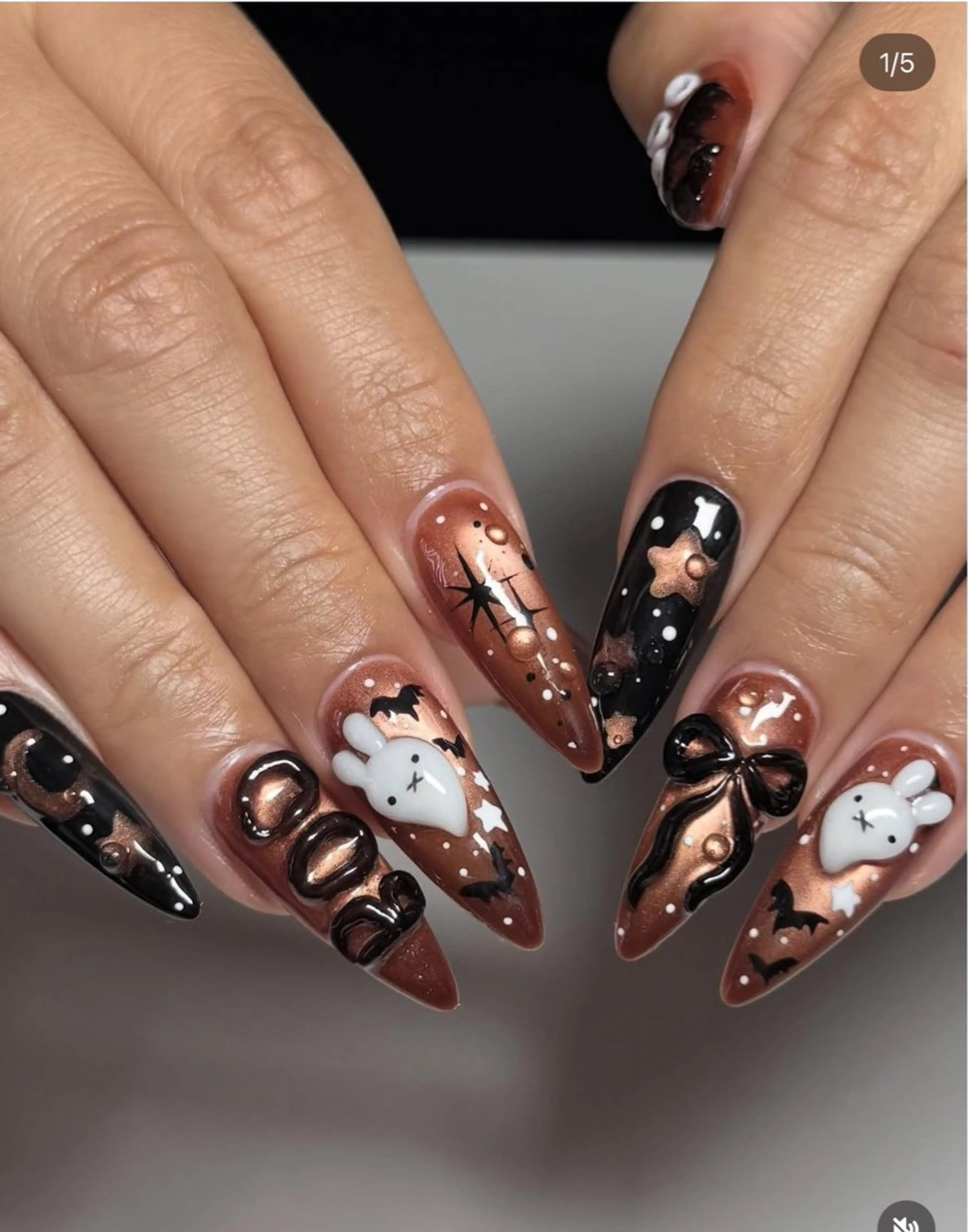ネイル チークネイル 桜ネイル フットネイル ジェルネイル ハロウィン XIINH NAIL SALONのネイルデザイン