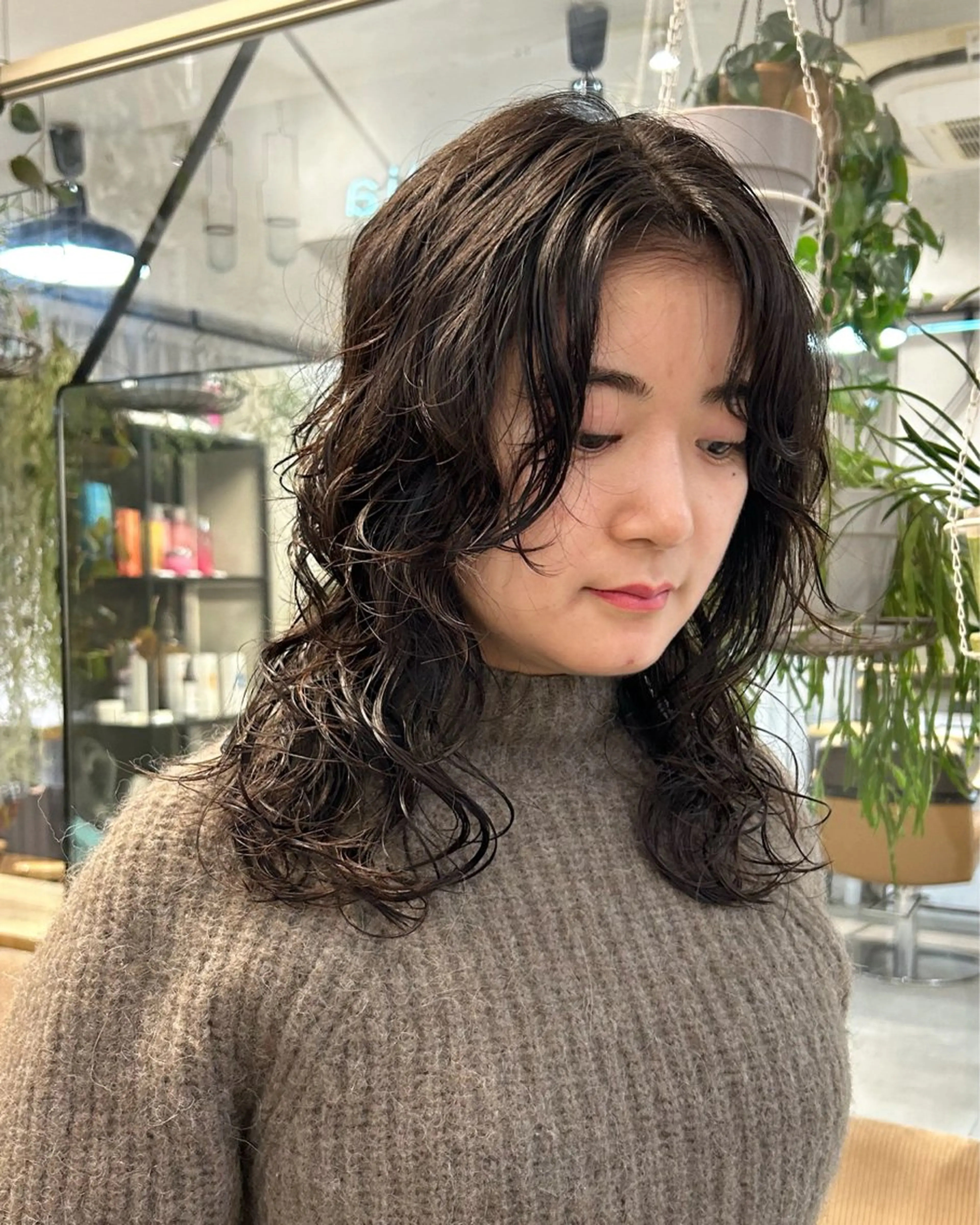 パーマ パーマ じゅわっと暖色カラー 🍊Moemiのヘアスタイル