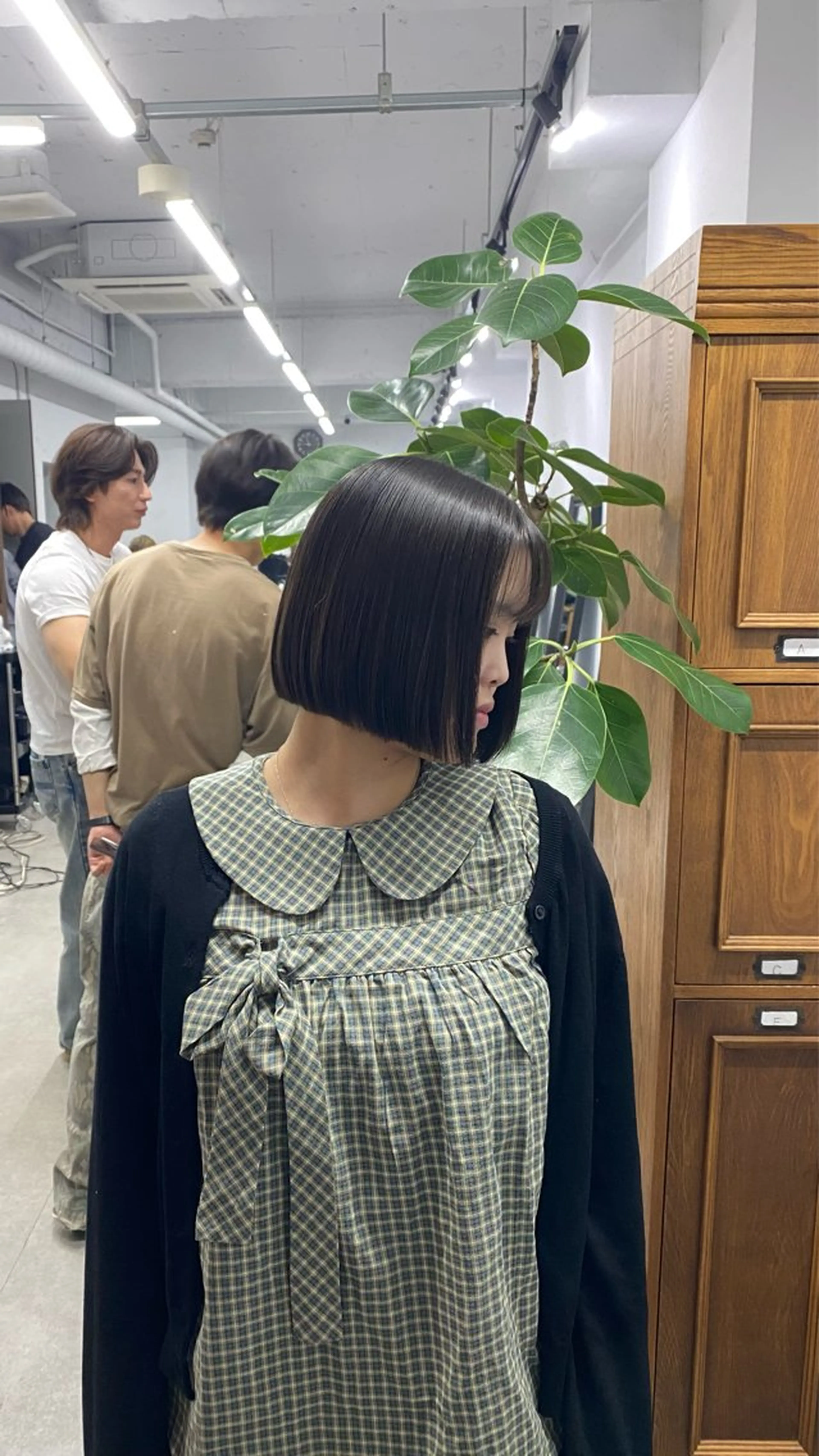ショート カット 縮毛矯正 トリートメント 太田 すず香のヘアスタイル