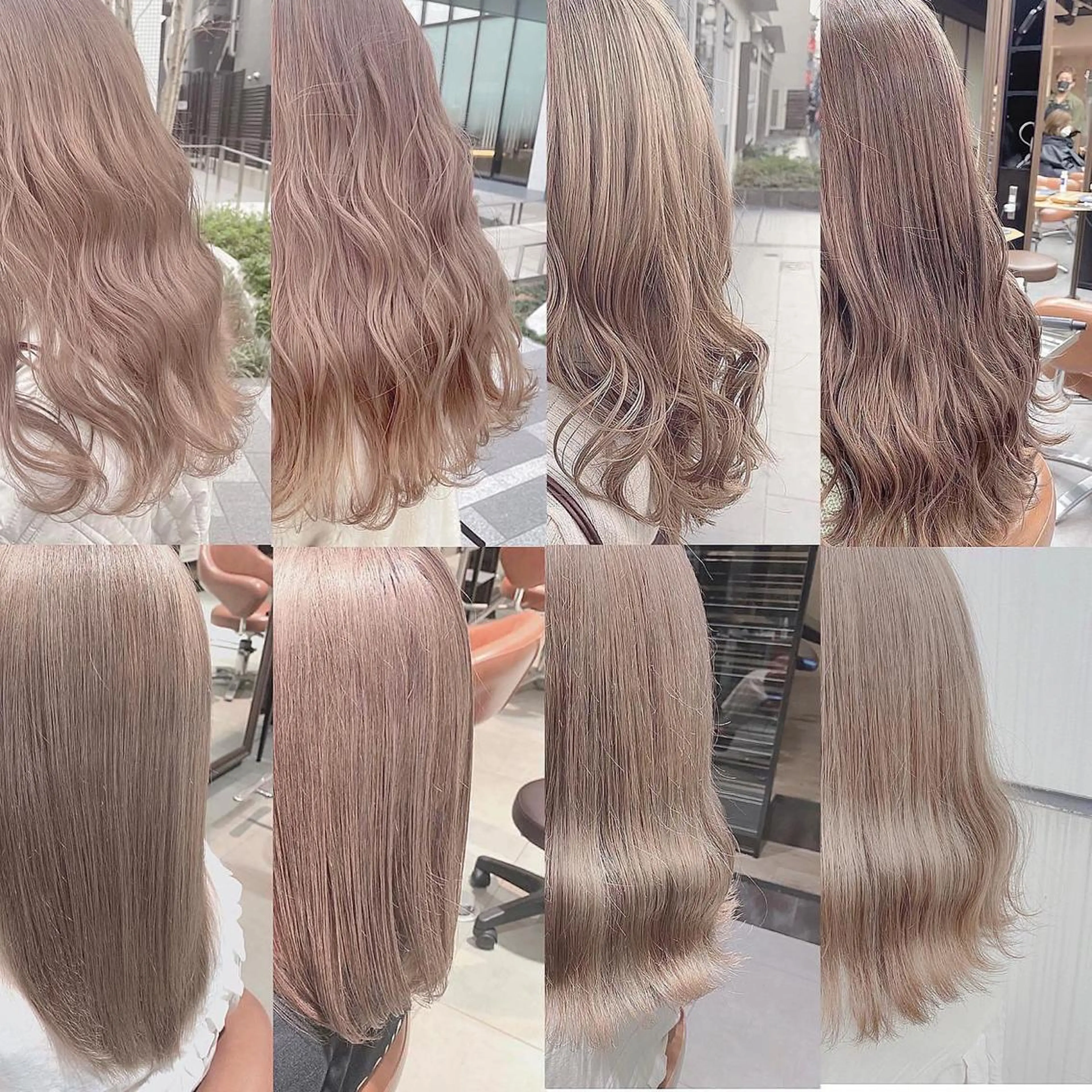 カラー ウルフとハイトーン みっちー✂️のヘアスタイル