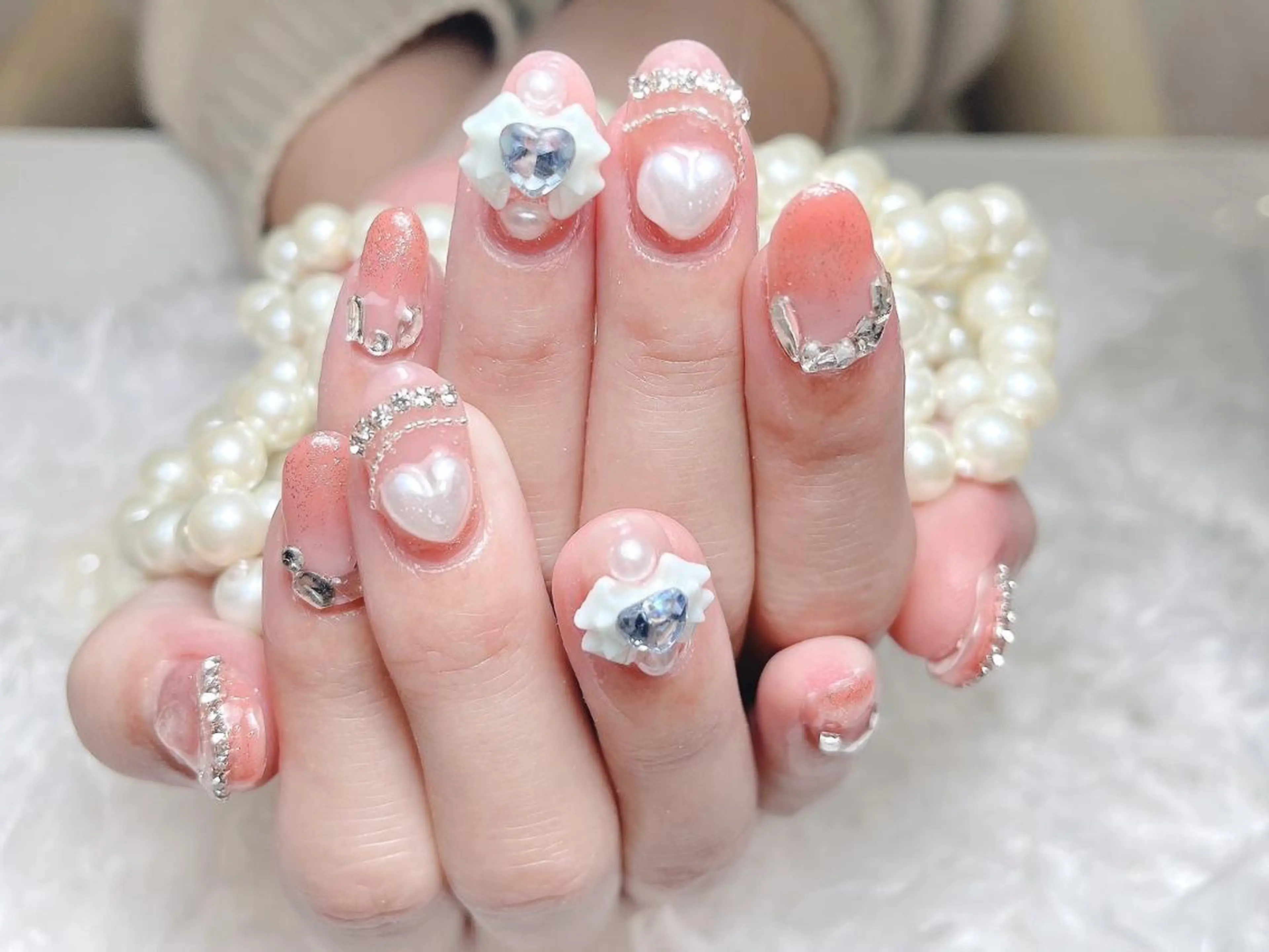 ネイル アートネイル 持ち込み 🦋y y Nail 🤍のネイルデザイン