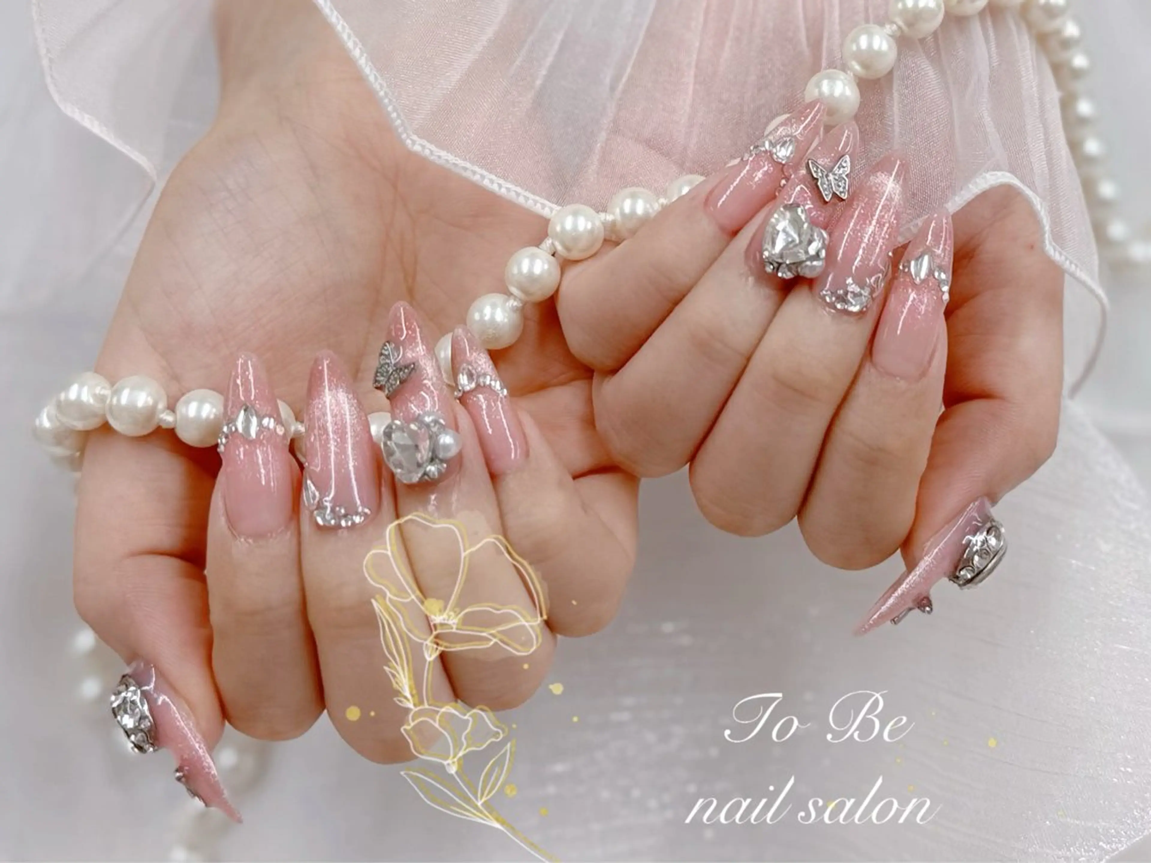 ネイル ハンドネイル Nail Salon To Be珈月のネイルデザイン