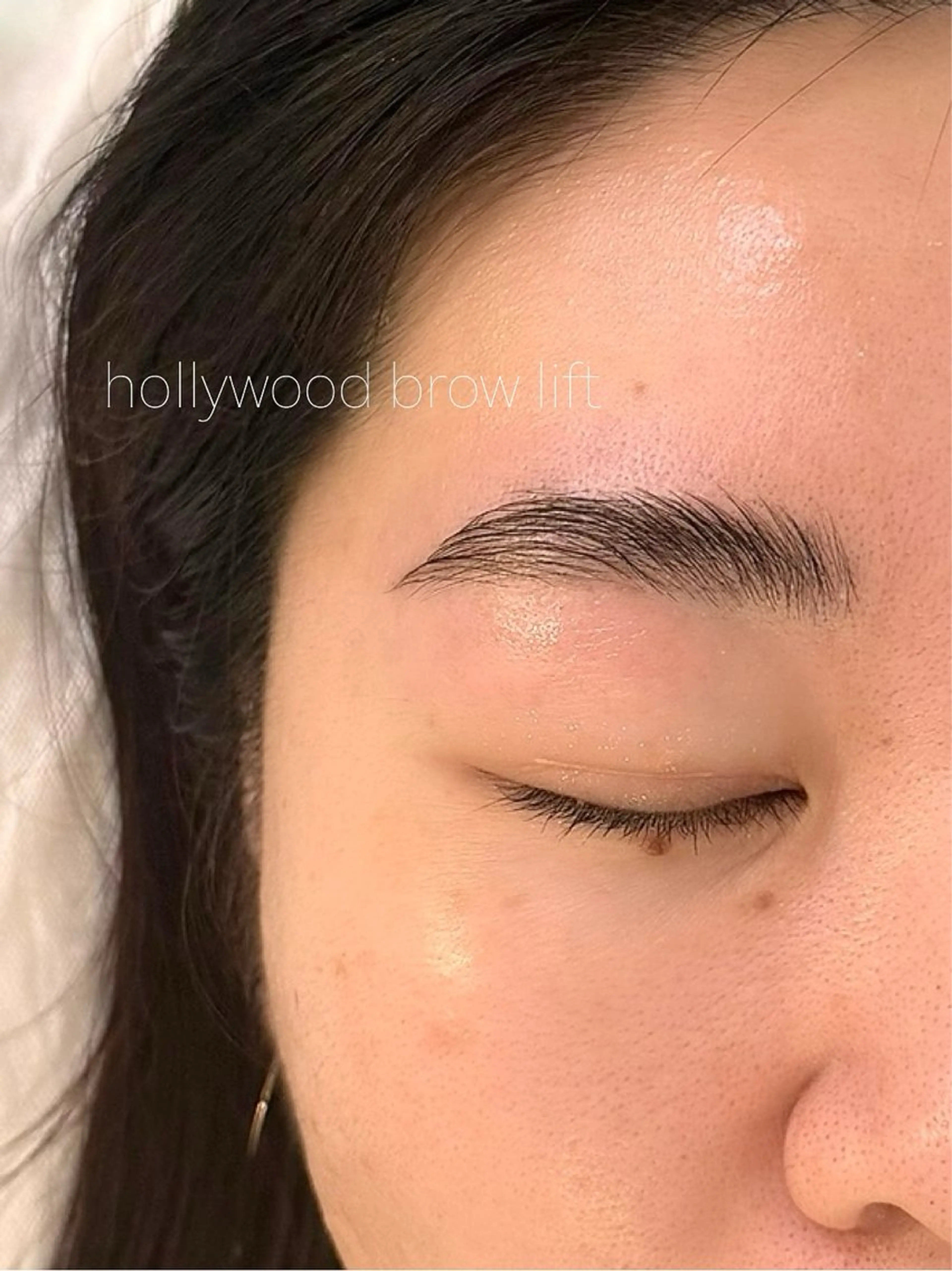 アイブロウ ハリウッドブロウリフト 吉祥寺kasumi 🌛eye/browのマツエク・マツパデザイン