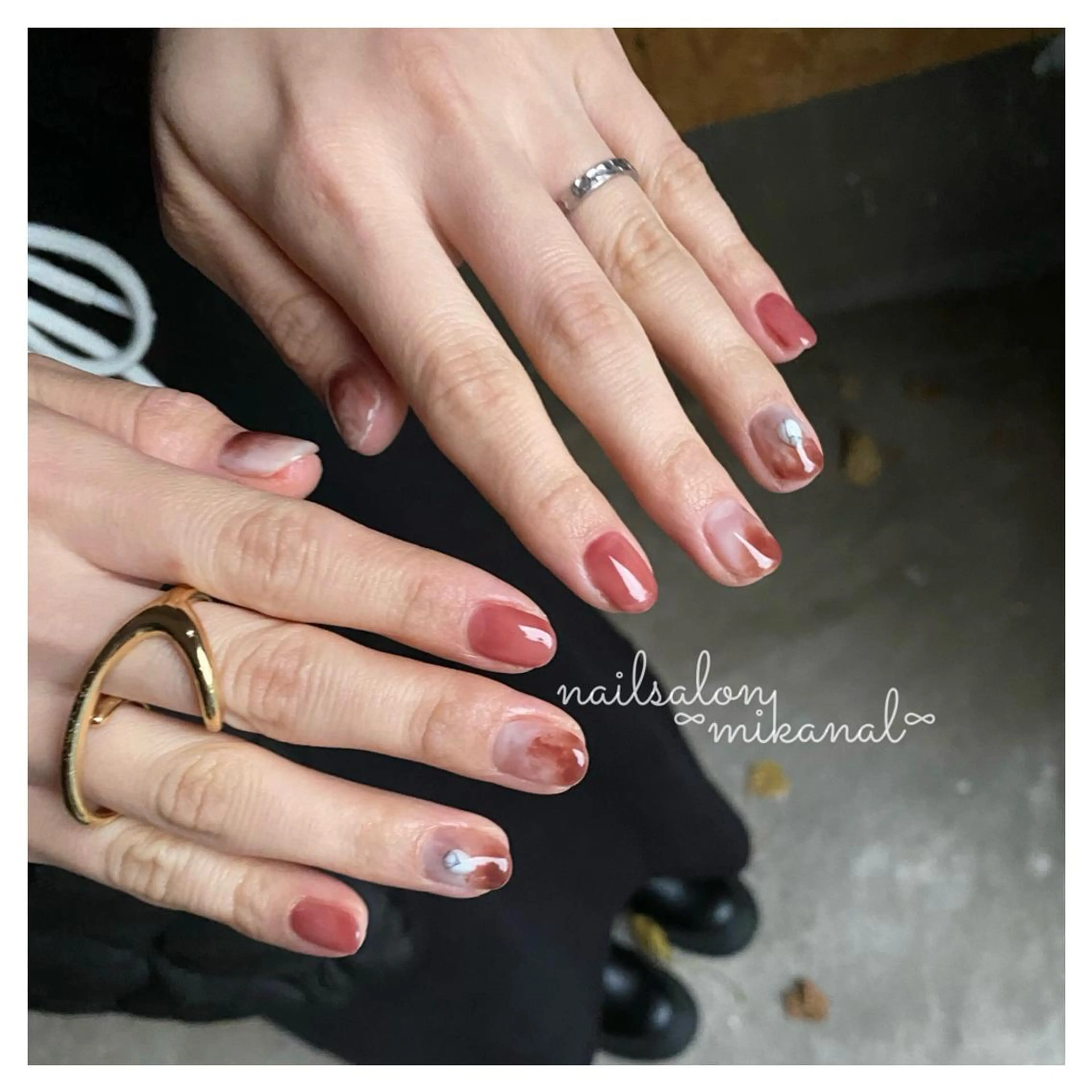 ネイル ハンドネイル nailsalon ∞ ﾐｶﾅﾙ ∞のネイルデザイン